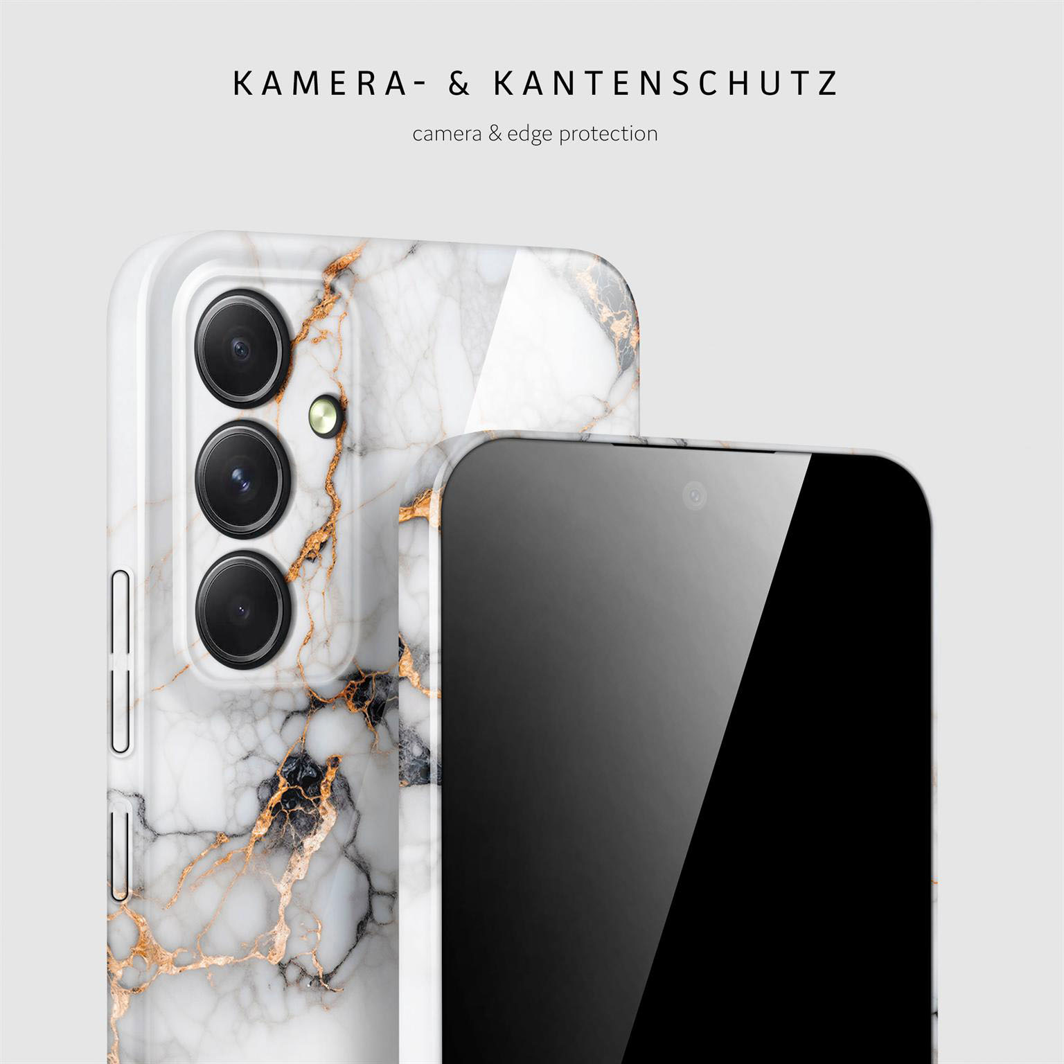 ONEFLOW Bliss Cover Samsung Galaxy A54 5G Hülle in Marmor Design – Weiteres Produktbild 2