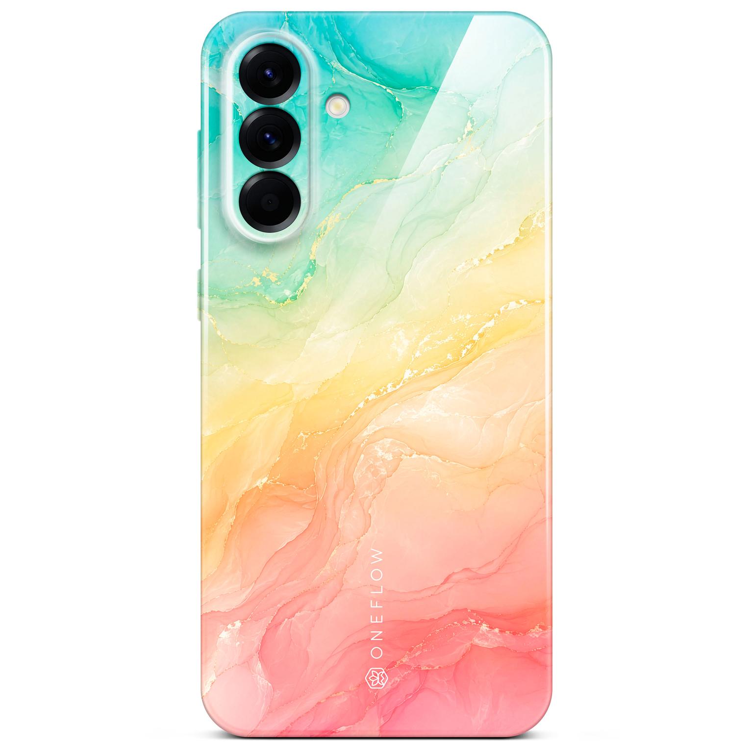 ONEFLOW ONEFLOW Bliss Cover Samsung Galaxy A56 5G Hülle in Marmor Design – Tropic Sunrise