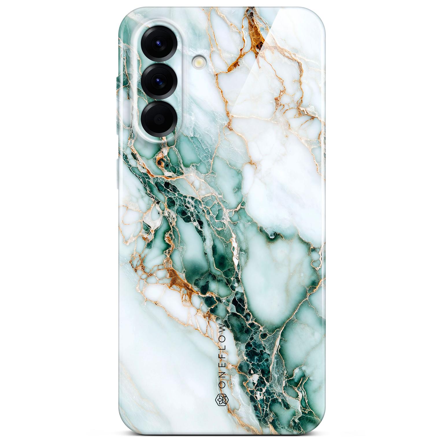 ONEFLOW ONEFLOW Bliss Cover Samsung Galaxy A56 5G Hülle in Marmor Design – Jade Cascade