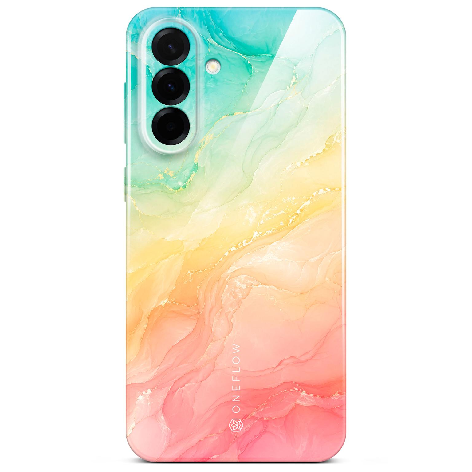 ONEFLOW ONEFLOW Bliss Cover Samsung Galaxy A57 5G Hülle in Marmor Design – Tropic Sunrise