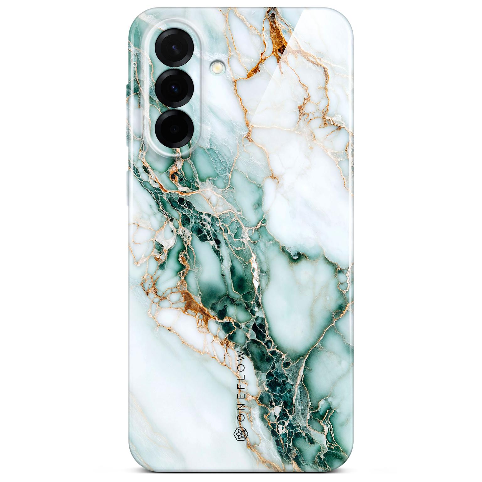 ONEFLOW ONEFLOW Bliss Cover Samsung Galaxy A57 5G Hülle in Marmor Design – Jade Cascade
