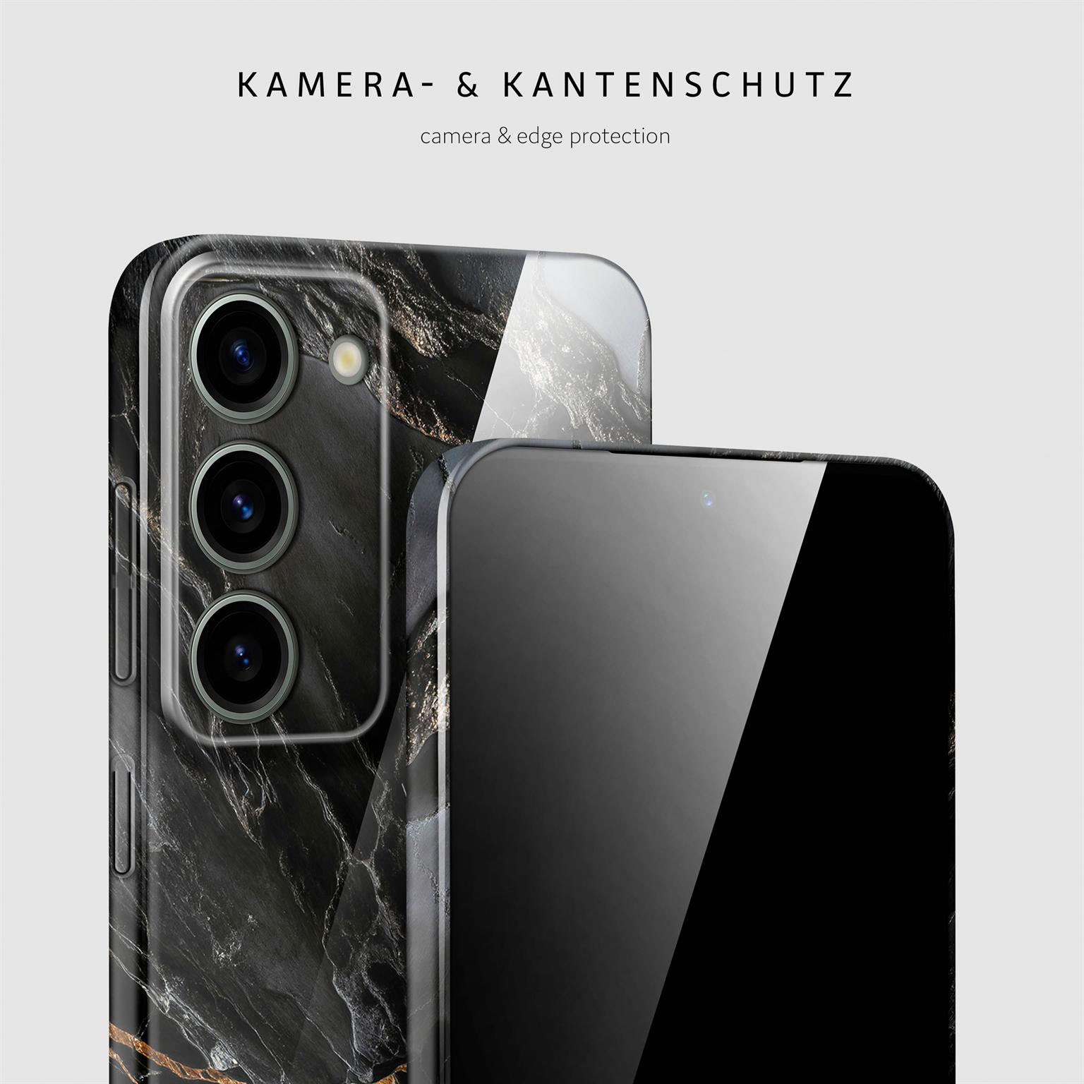 ONEFLOW Bliss Cover Samsung Galaxy S23 Hülle in Marmor Design – Weiteres Produktbild 2