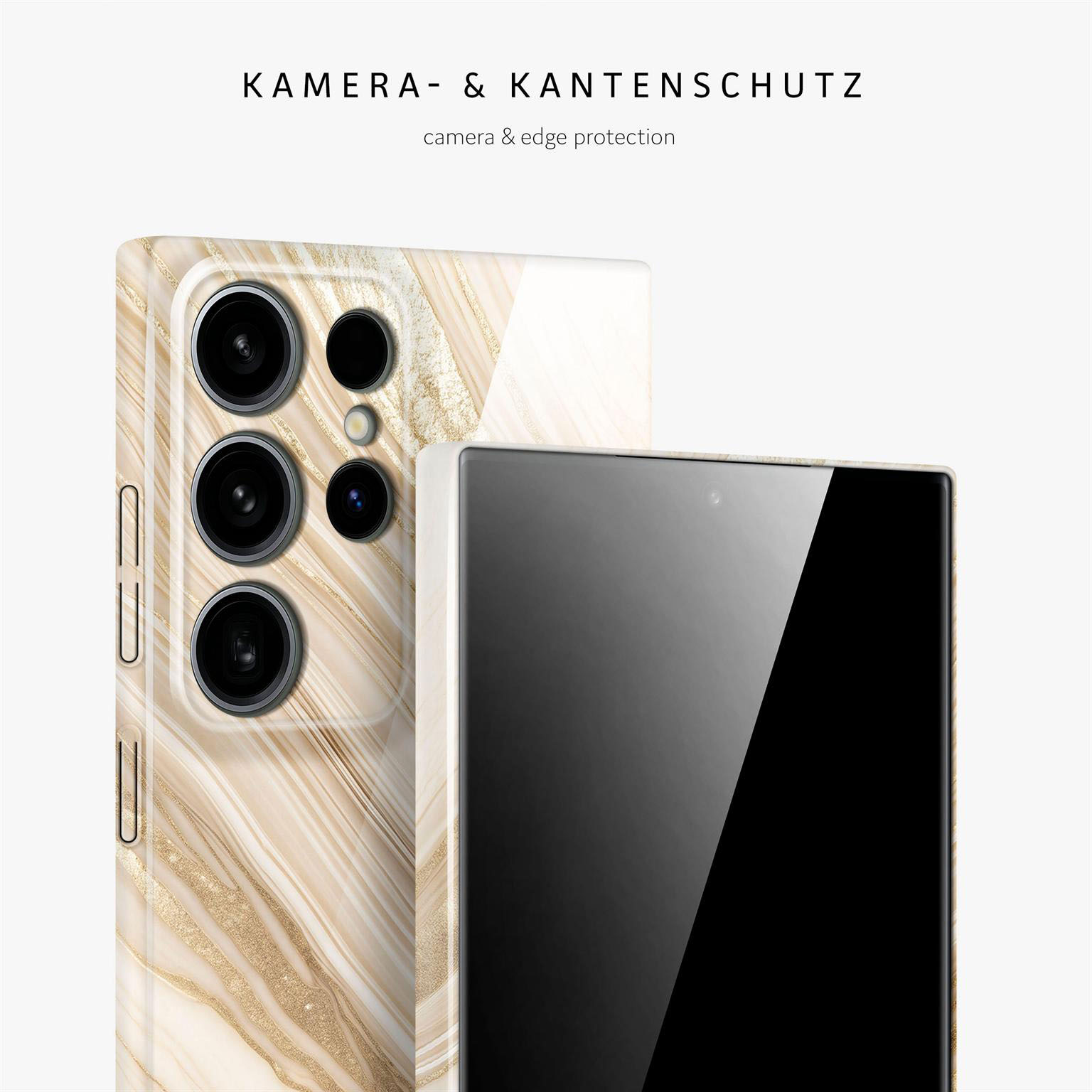 ONEFLOW Bliss Cover Samsung Galaxy S24 Ultra Hülle in Marmor Design – Weiteres Produktbild 2
