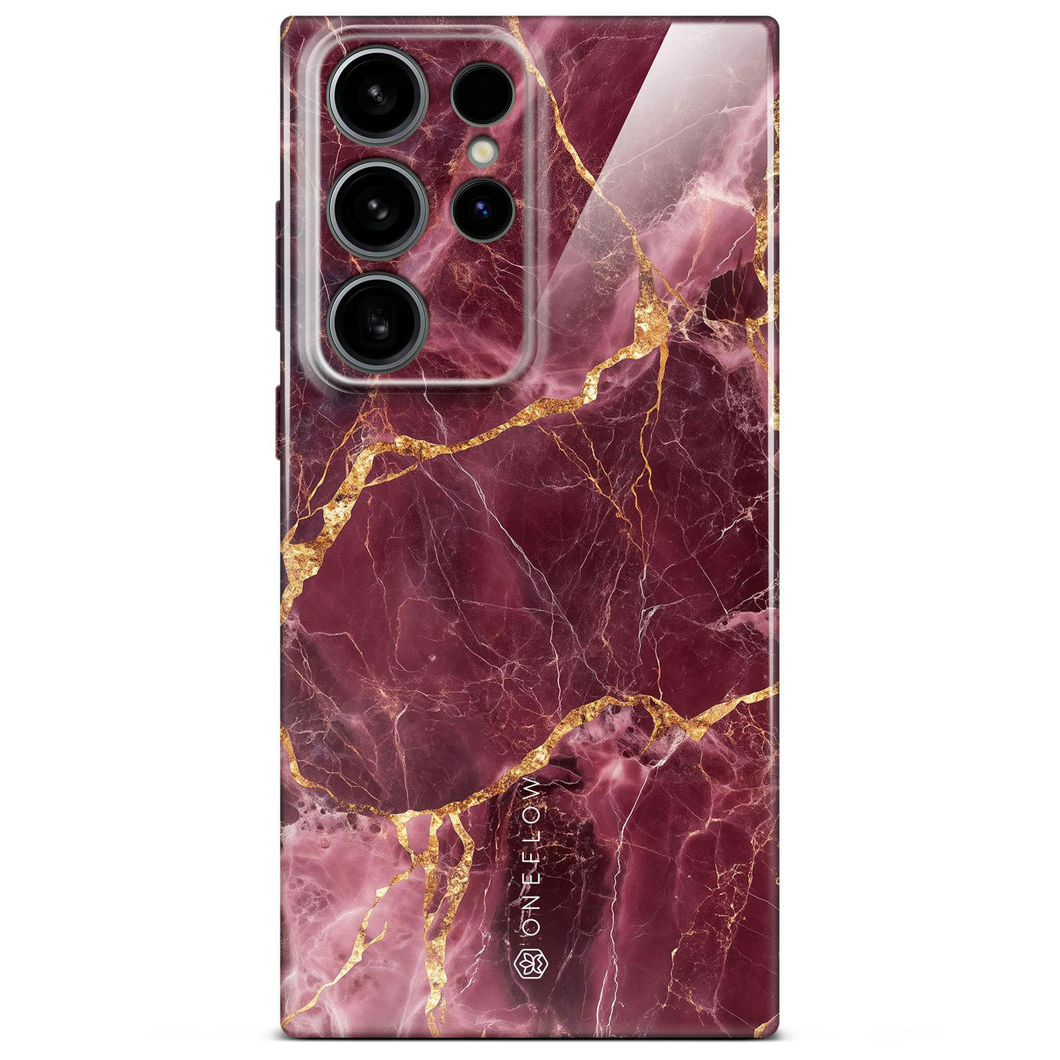 ONEFLOW Bliss Cover Samsung Galaxy S24 Ultra Hülle in Marmor Design – Velvet Wine ONEFLOW Bliss Cover Samsung Galaxy S24 Ultra Hülle in Marmor Design – Velvet Wine