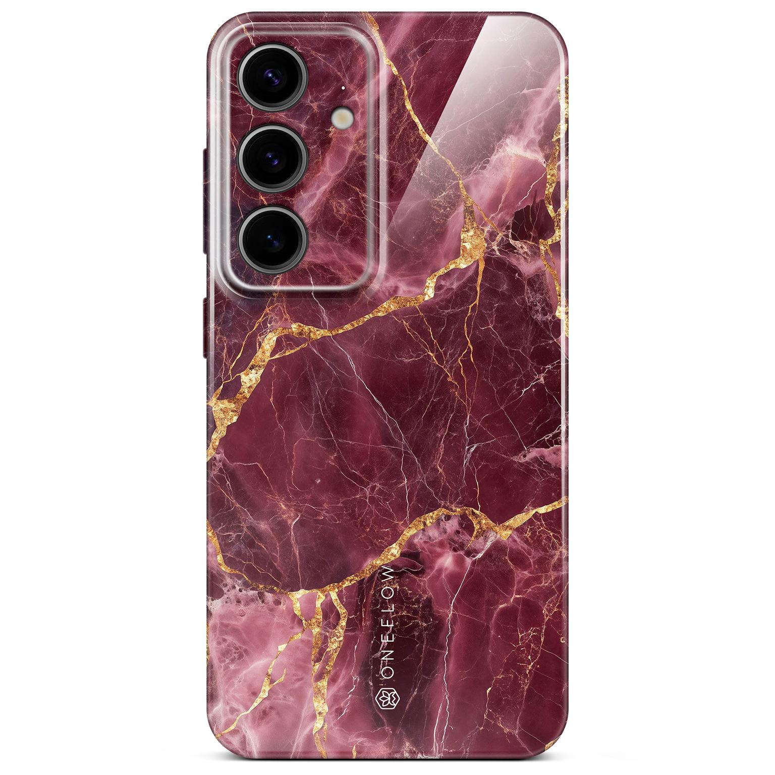 ONEFLOW Bliss Cover Samsung Galaxy S24 Hülle in Marmor Design – Velvet Wine ONEFLOW Bliss Cover Samsung Galaxy S24 Hülle in Marmor Design – Velvet Wine