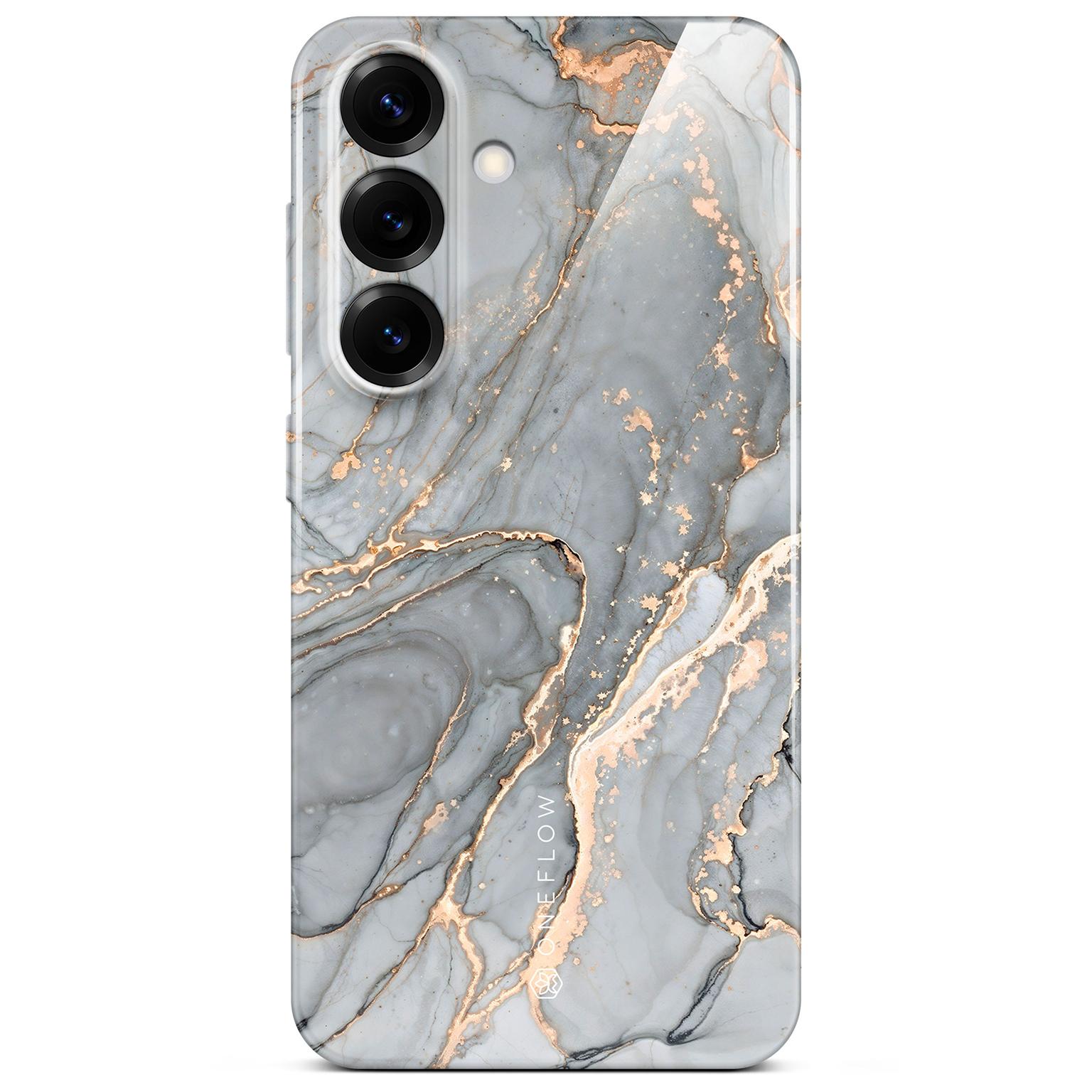 ONEFLOW ONEFLOW Bliss Cover Samsung Galaxy S25 FE Hülle in Marmor Design – Soft Granite