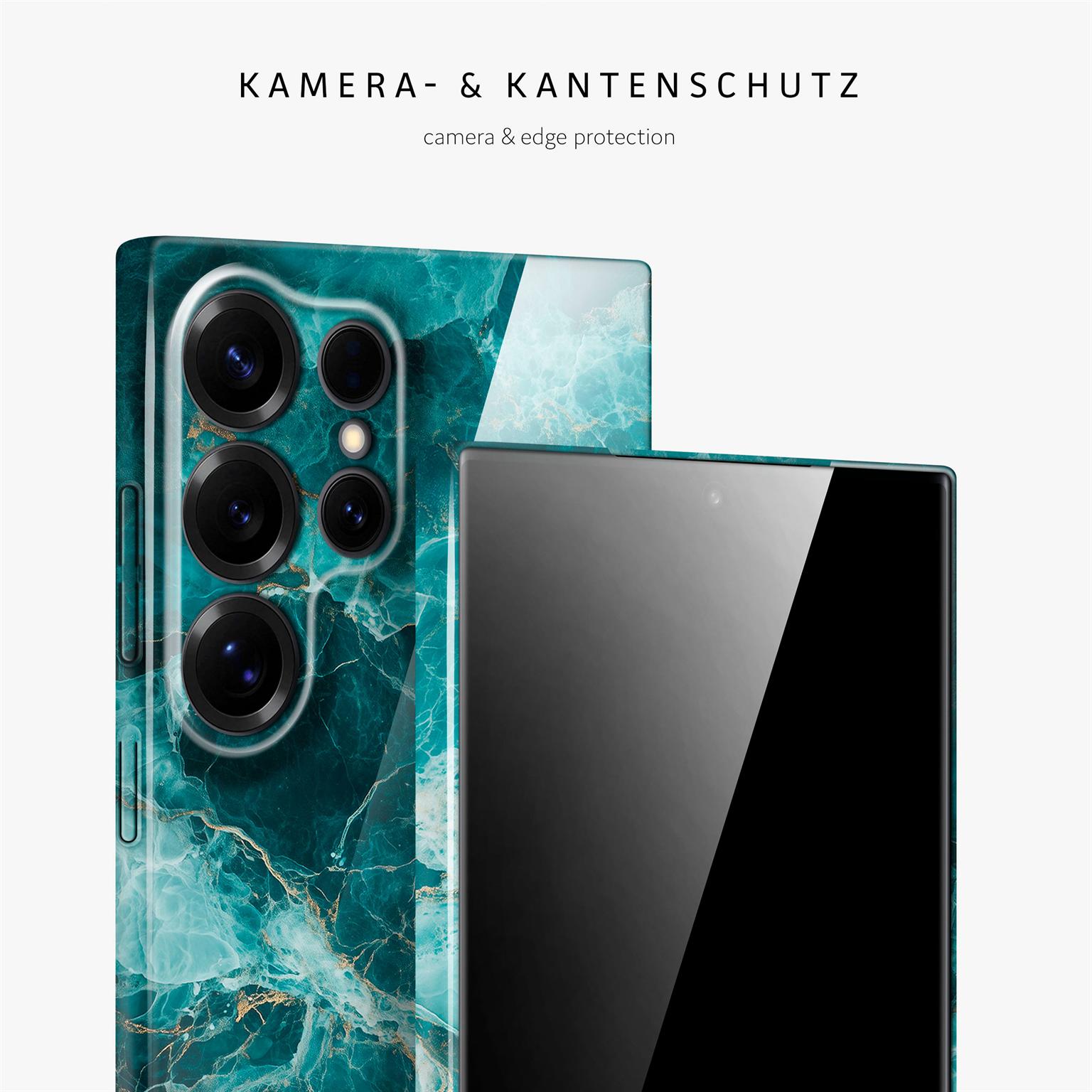 ONEFLOW Bliss Cover Samsung Galaxy S25 Ultra Marmor Muster – Weiteres Produktbild 2