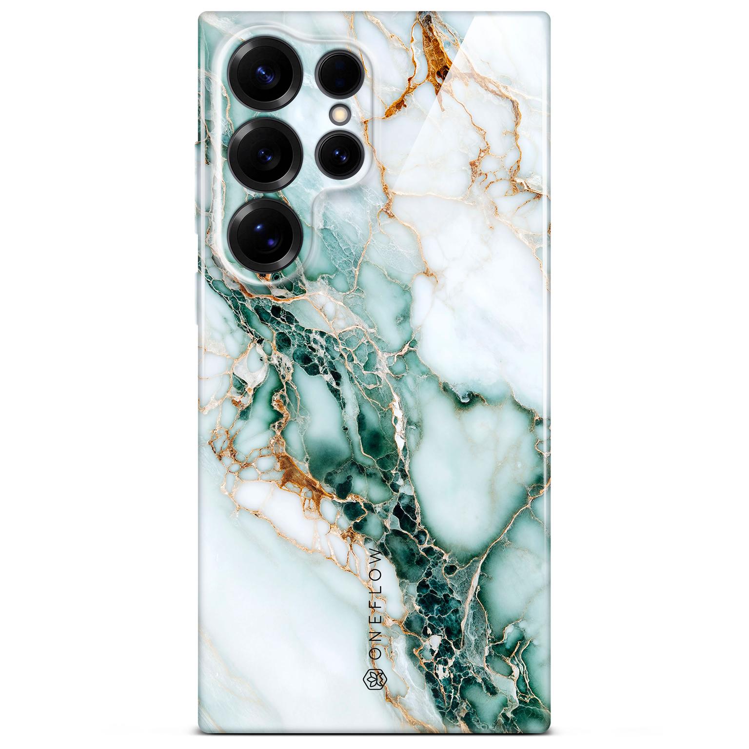 ONEFLOW Bliss Cover Samsung Galaxy S25 Ultra Hülle in Marmor Design – Jade Cascade ONEFLOW Bliss Cover Samsung Galaxy S25 Ultra Hülle in Marmor Design – Jade Cascade