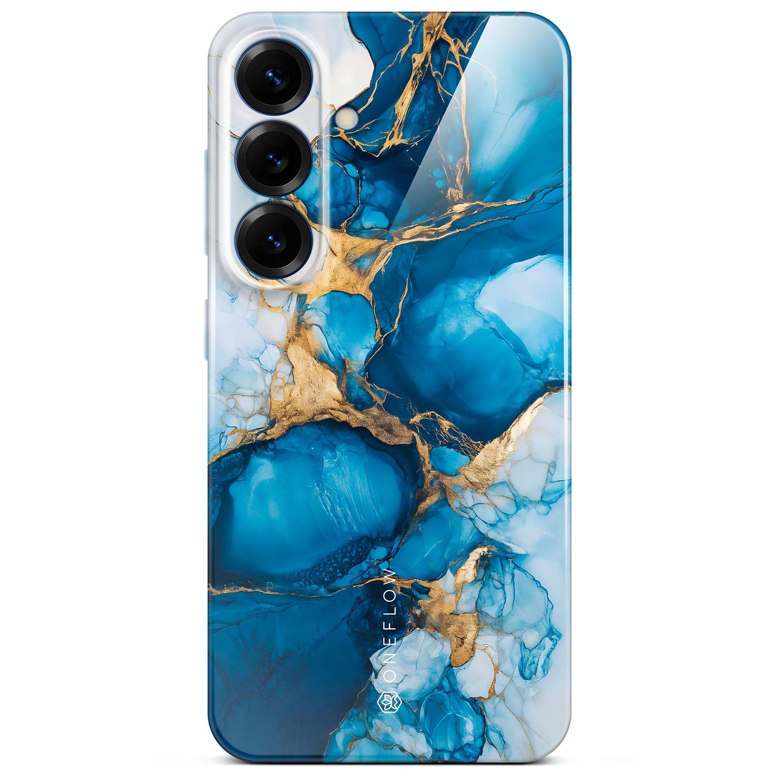 ONEFLOW Bliss Cover Samsung Galaxy S25 Hülle in Marmor Design – Sapphire Dream ONEFLOW Bliss Cover Samsung Galaxy S25 Hülle in Marmor Design – Sapphire Dream