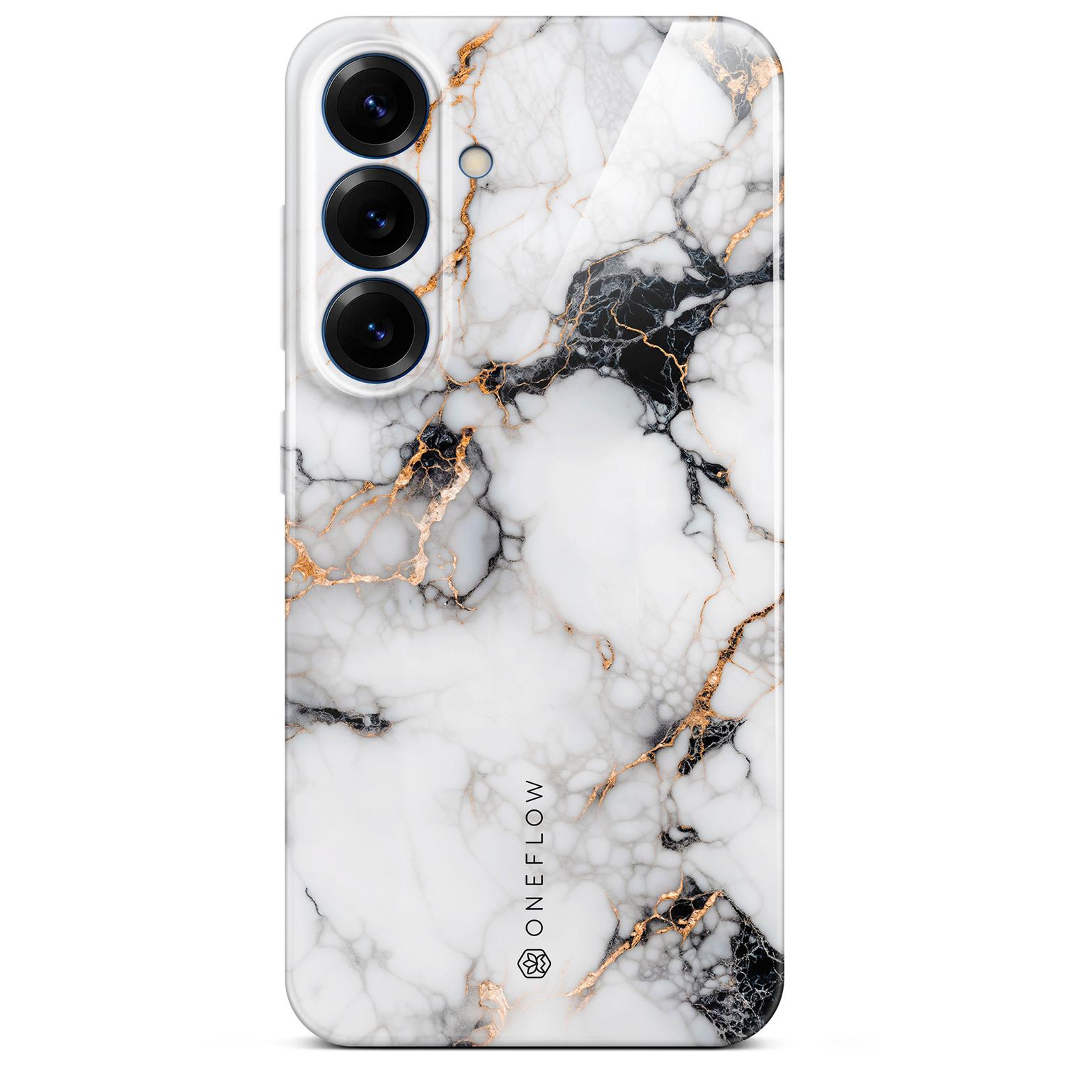 ONEFLOW Bliss Cover Samsung Galaxy S25 Hülle in Marmor Design – Marble Veil ONEFLOW Bliss Cover Samsung Galaxy S25 Hülle in Marmor Design – Marble Veil