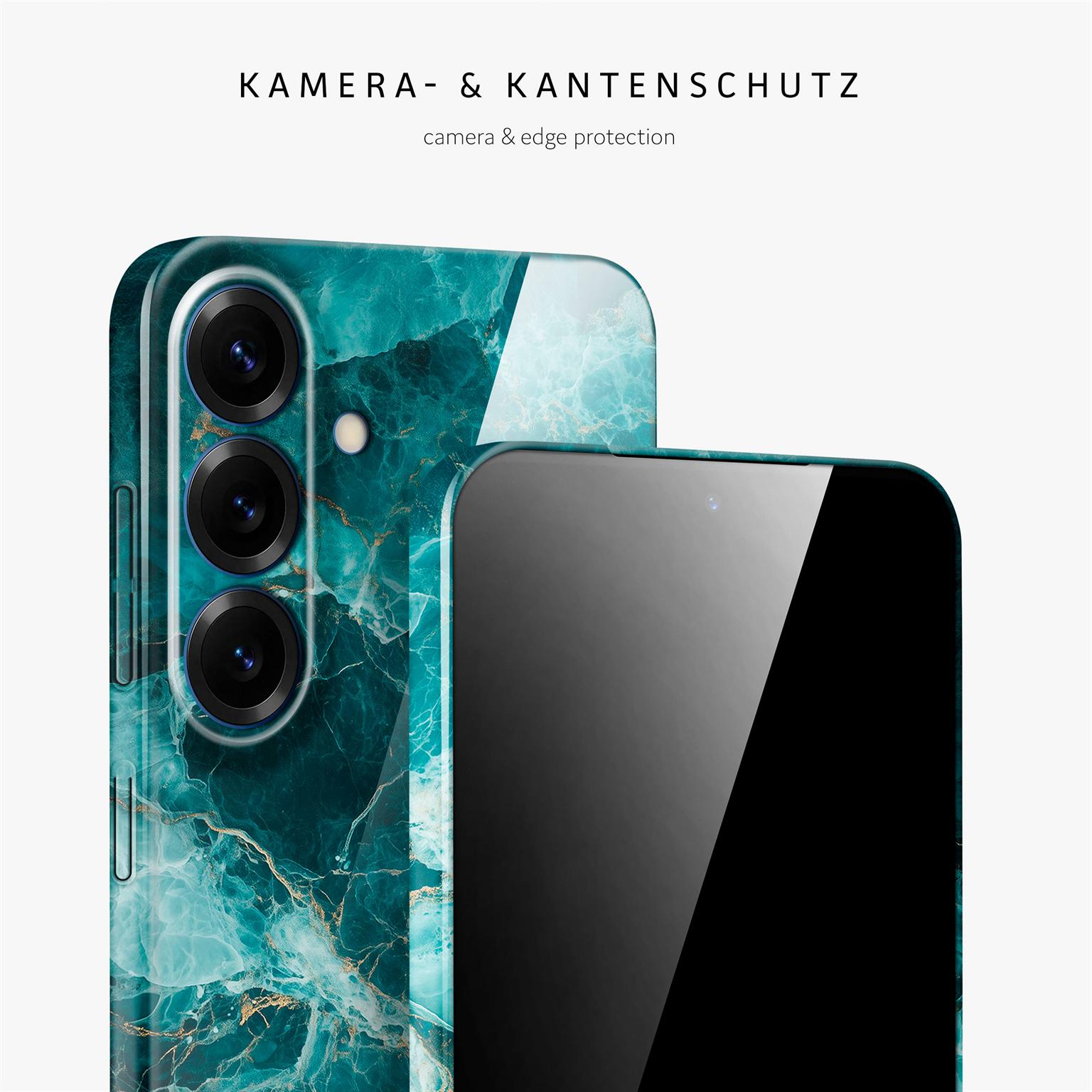 ONEFLOW Bliss Cover Samsung Galaxy S25 Marmor Muster – Weiteres Produktbild 2