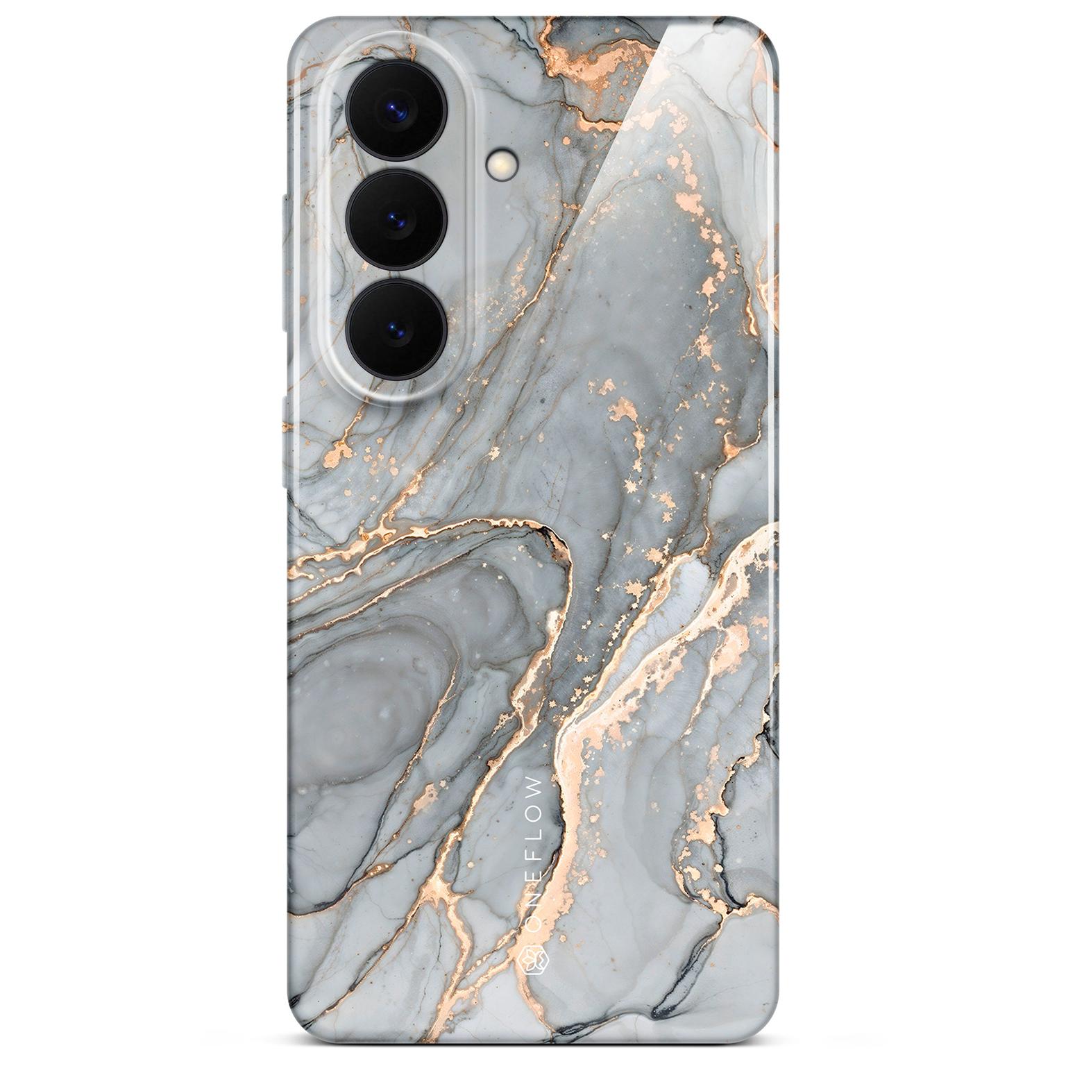 ONEFLOW Bliss Cover Samsung Galaxy S26 Hülle in Marmor Design – Soft Granite