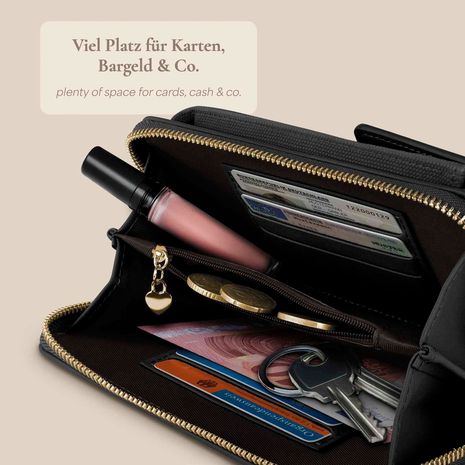 ONEFLOW Bliss Purse Sony Xperia 10 VII Handytasche mit Geldbörse – Weiteres Produktbild 3