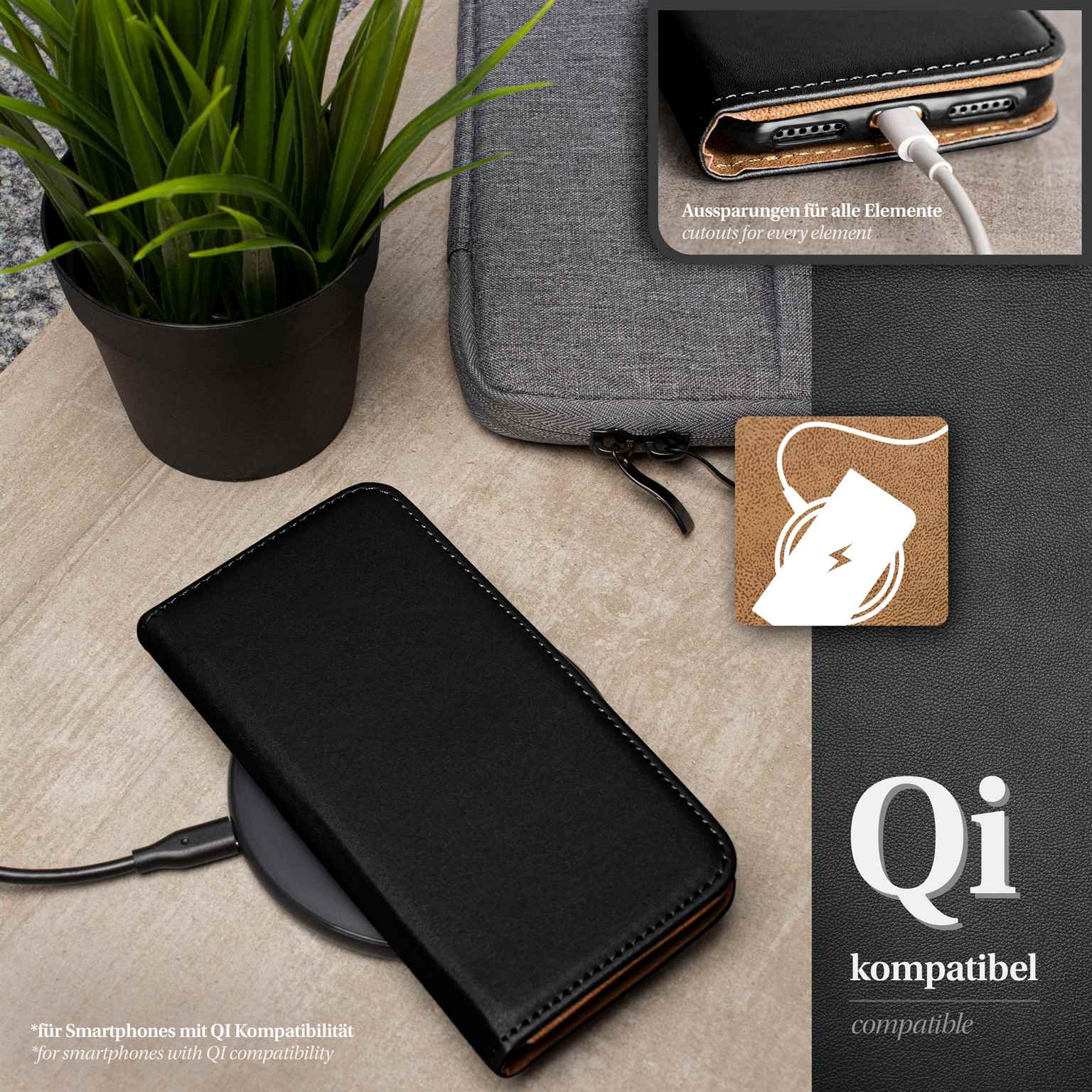 moex Book Case für Google Pixel 10 Pro XL Klapphülle mit Kartenfach – Weiteres Produktbild 5