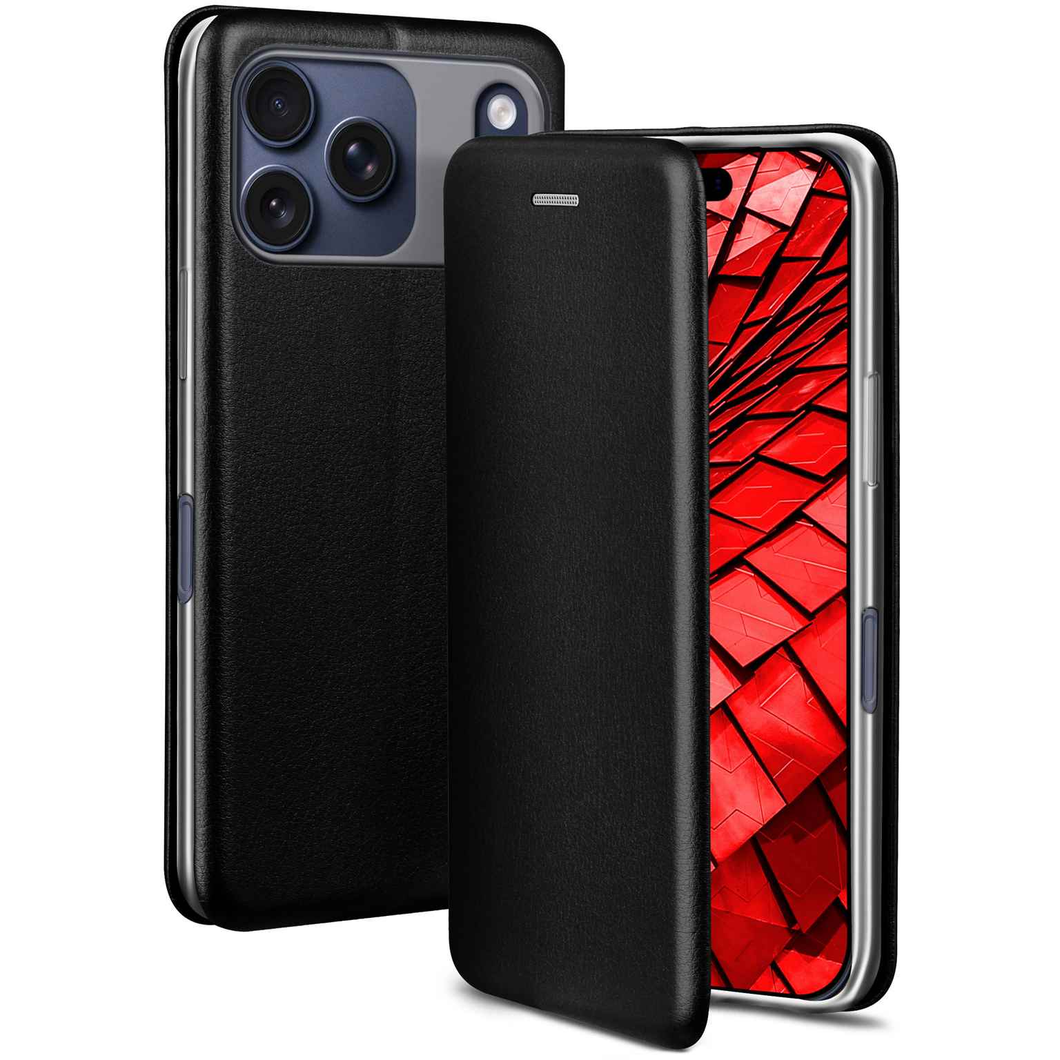 ONEFLOW Business Case iPhone 18 Pro Handytasche mit Kartenfach – Weiteres Produktbild 1