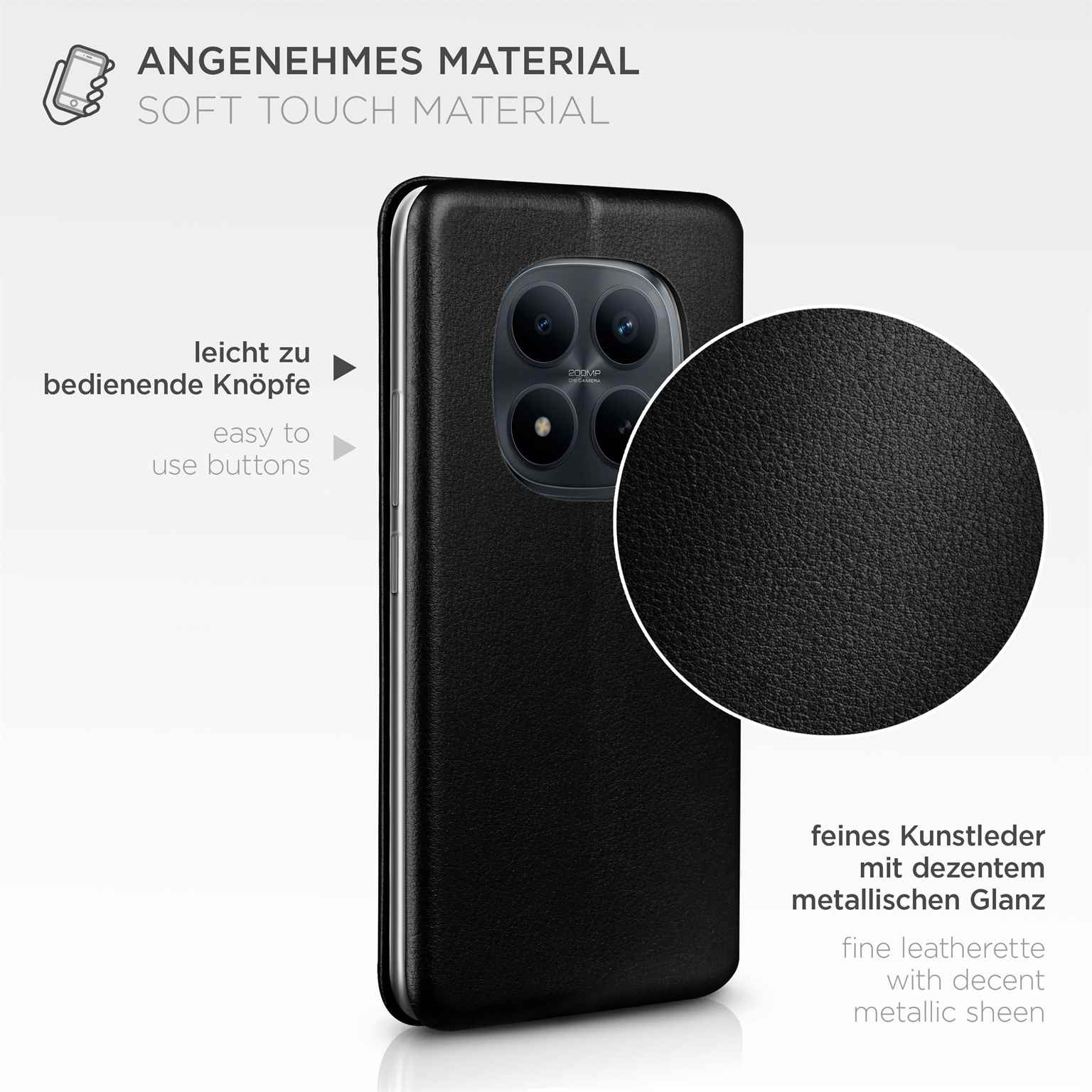 ONEFLOW Business Case Redmi Note 15 Pro+ 5G Handytasche mit Kartenfach – Weiteres Produktbild 5 ONEFLOW Business Case Redmi Note 15 Pro+ 5G Handytasche mit Kartenfach – Weiteres Produktbild 5