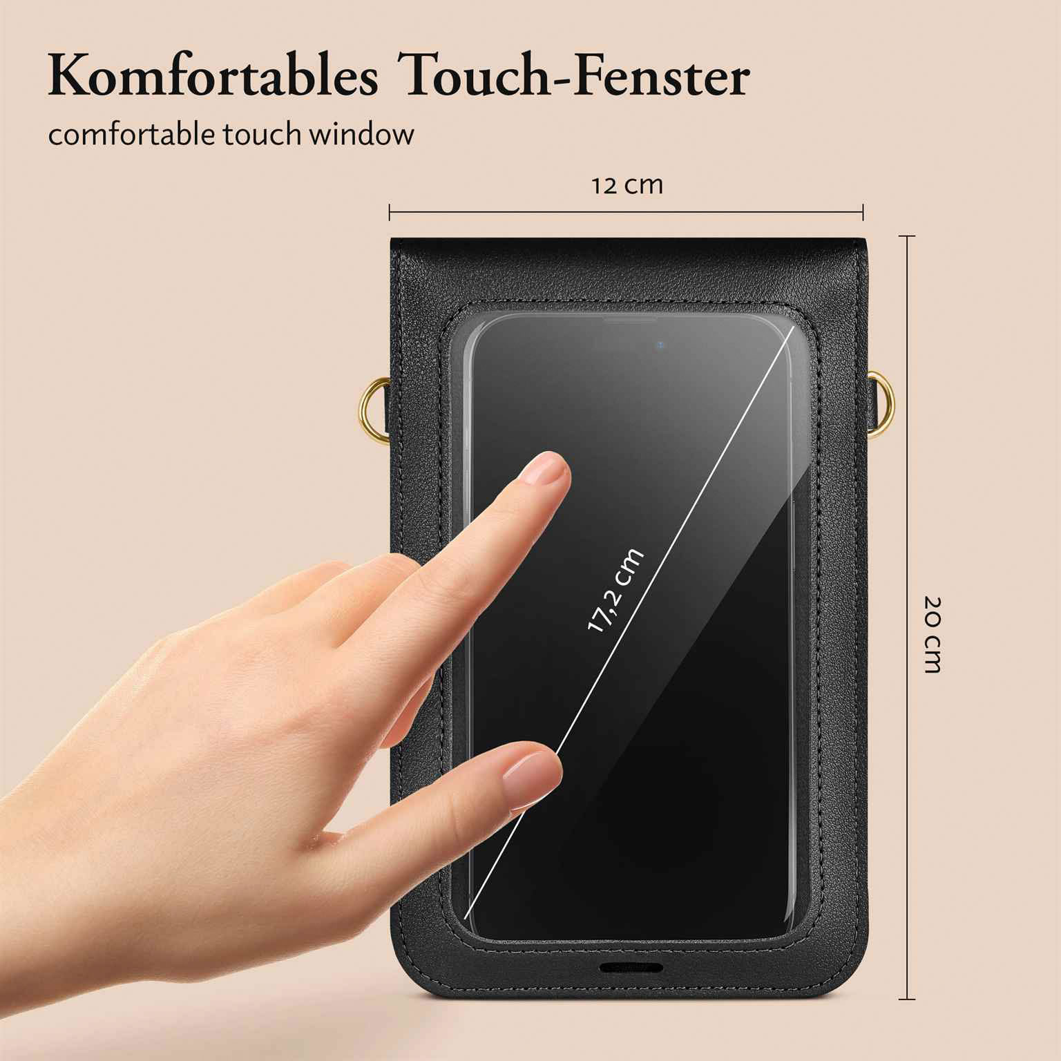 moex CitySling Xiaomi 17 Ultra Handytasche zum Umhängen – Weiteres Produktbild 2