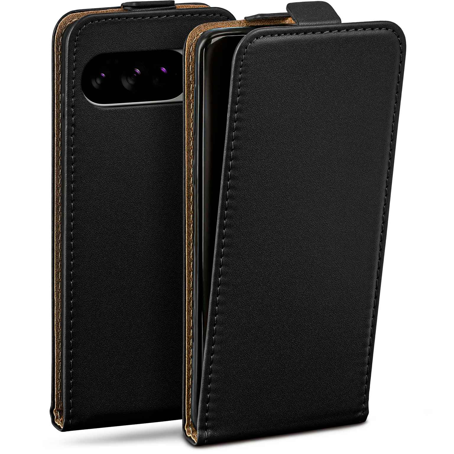 moex Flip Case Google Pixel 10 Pro XL Klapphülle Leder Optik – undefined