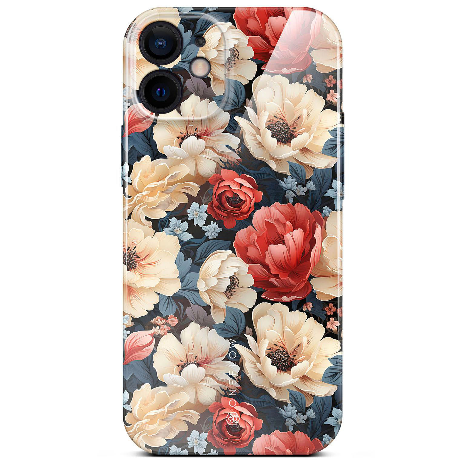 ONEFLOW Flower Cover iPhone 12 Blumen Muster Hülle mit Blumen Design – Mystic Flora ONEFLOW Flower Cover iPhone 12 Blumen Muster Hülle mit Blumen Design – Mystic Flora