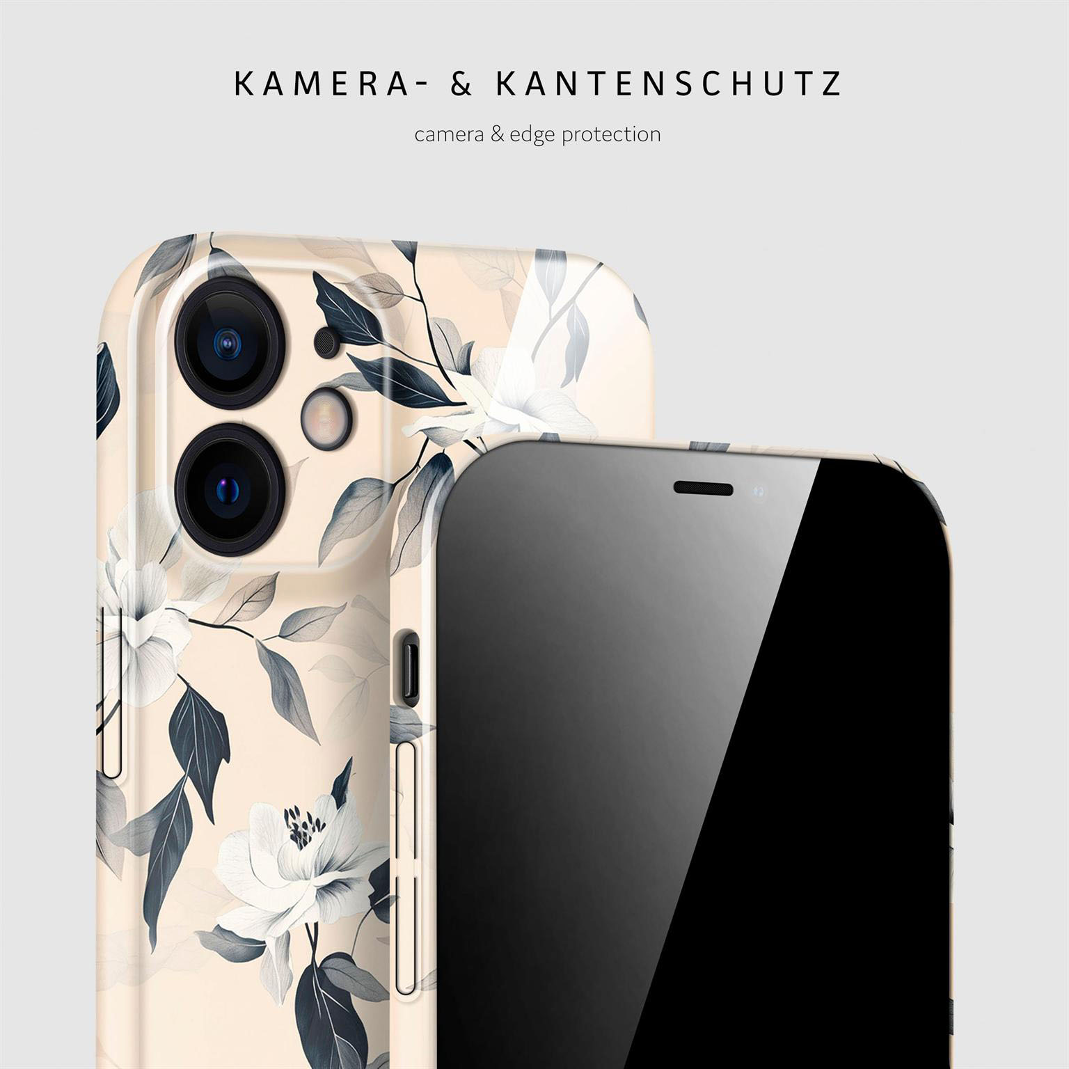 ONEFLOW Flower Cover iPhone 12 Hülle mit Blumen Design – Weiteres Produktbild 2 ONEFLOW Flower Cover iPhone 12 Hülle mit Blumen Design – Weiteres Produktbild 2