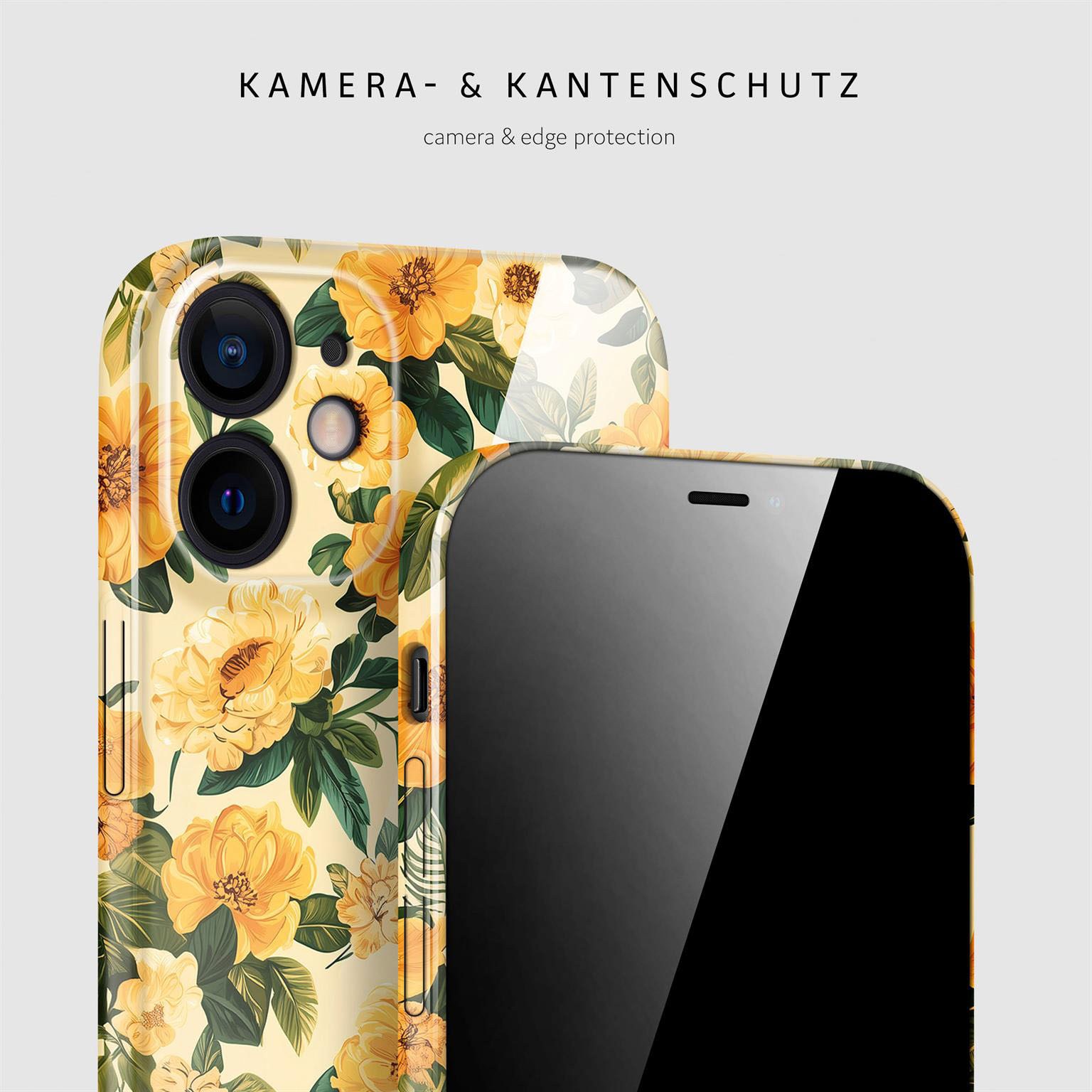 ONEFLOW Flower Cover iPhone 12 Hülle mit Blumen Design – Weiteres Produktbild 2 ONEFLOW Flower Cover iPhone 12 Hülle mit Blumen Design – Weiteres Produktbild 2