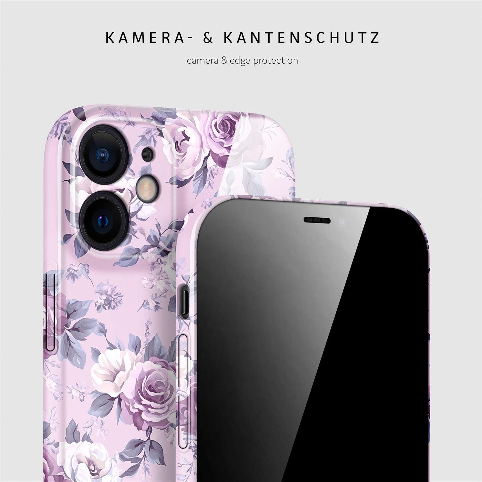 ONEFLOW Flower Cover iPhone 12 Hülle mit Blumen Design – Weiteres Produktbild 2 ONEFLOW Flower Cover iPhone 12 Hülle mit Blumen Design – Weiteres Produktbild 2