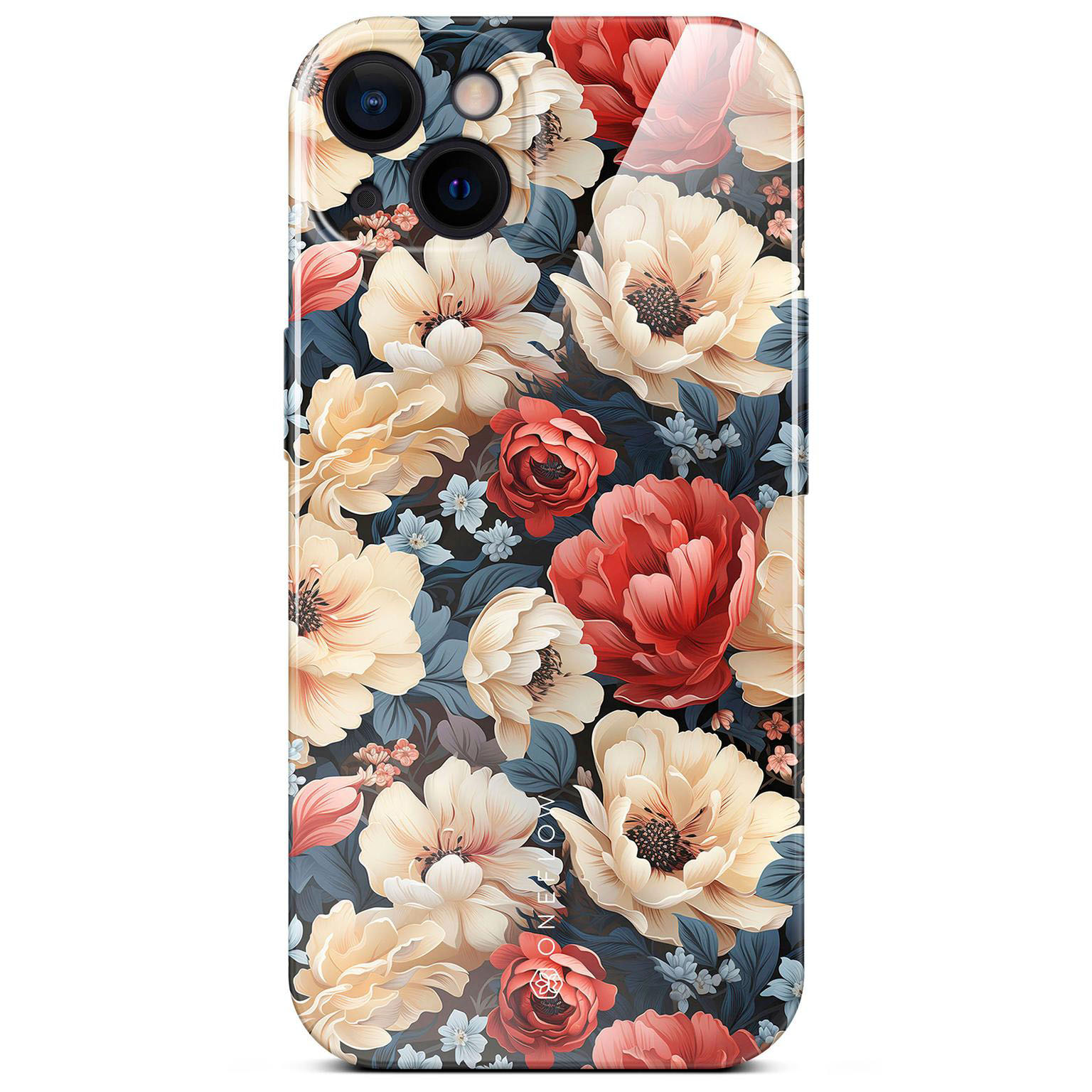 ONEFLOW Flower Cover iPhone 13 Blumen Muster Hülle mit Blumen Design – Mystic Flora ONEFLOW Flower Cover iPhone 13 Blumen Muster Hülle mit Blumen Design – Mystic Flora