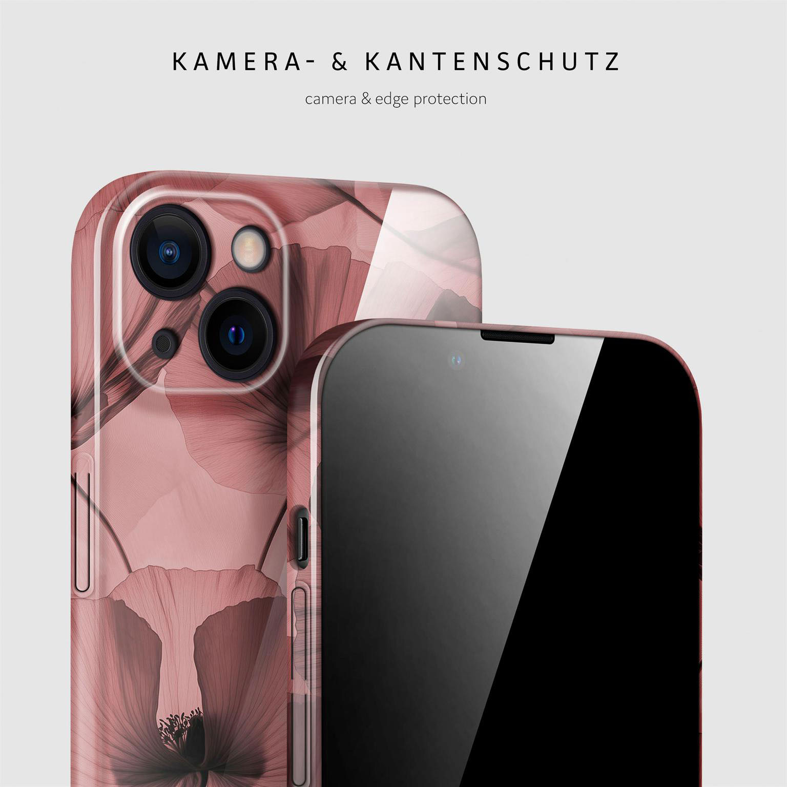 ONEFLOW Flower Cover iPhone 13 Hülle mit Blumen Design – Weiteres Produktbild 2 ONEFLOW Flower Cover iPhone 13 Hülle mit Blumen Design – Weiteres Produktbild 2