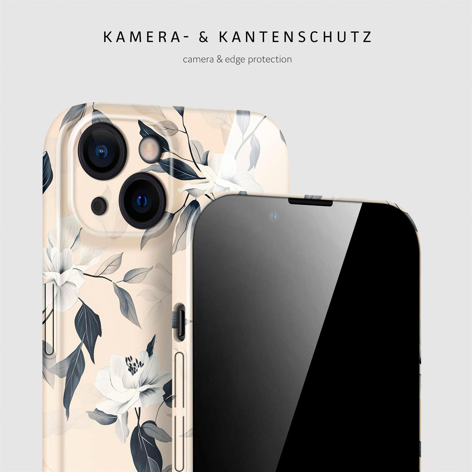 ONEFLOW Flower Cover iPhone 13 Hülle mit Blumen Design – Weiteres Produktbild 2 ONEFLOW Flower Cover iPhone 13 Hülle mit Blumen Design – Weiteres Produktbild 2