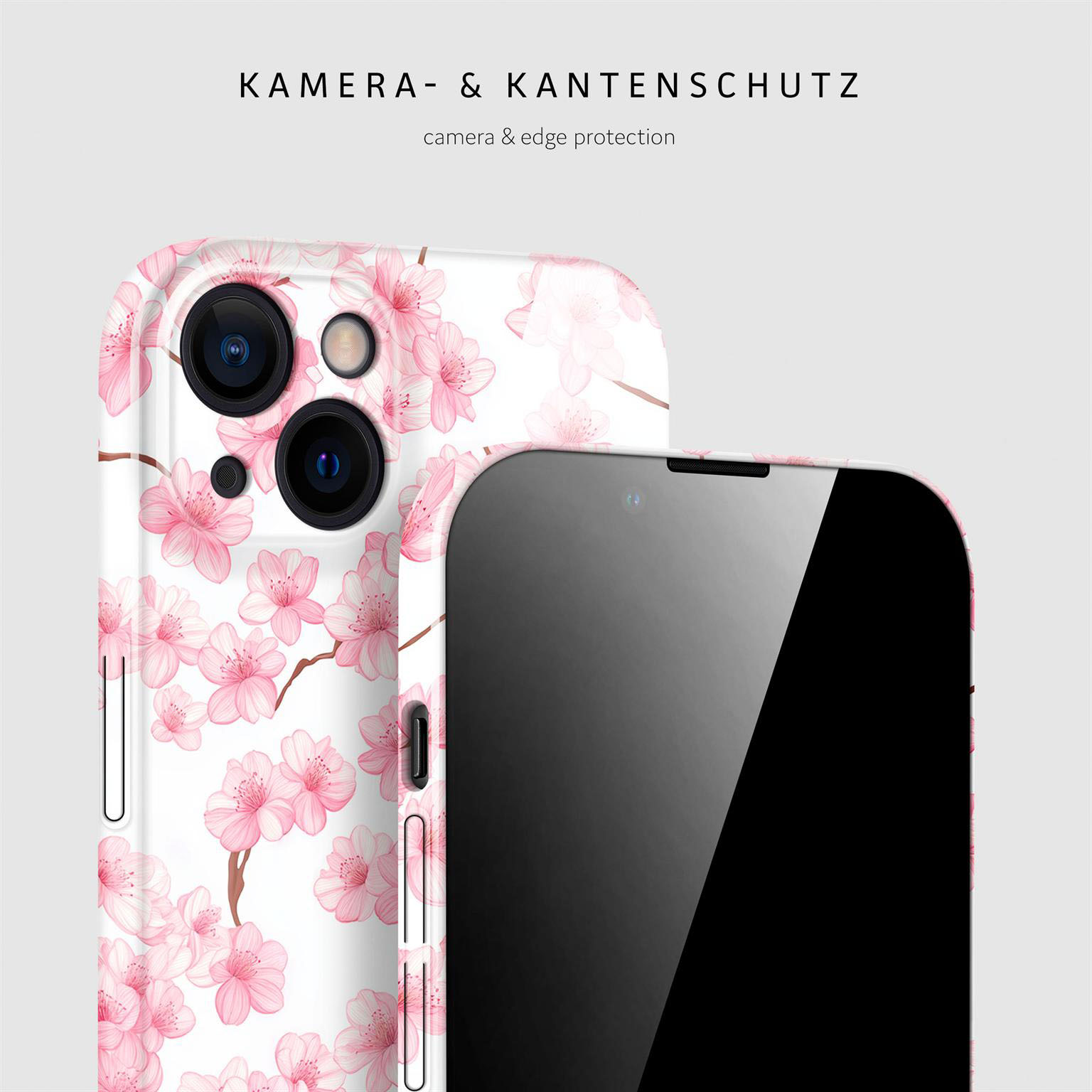 ONEFLOW Flower Cover iPhone 13 Hülle mit Blumen Design – Weiteres Produktbild 2 ONEFLOW Flower Cover iPhone 13 Hülle mit Blumen Design – Weiteres Produktbild 2