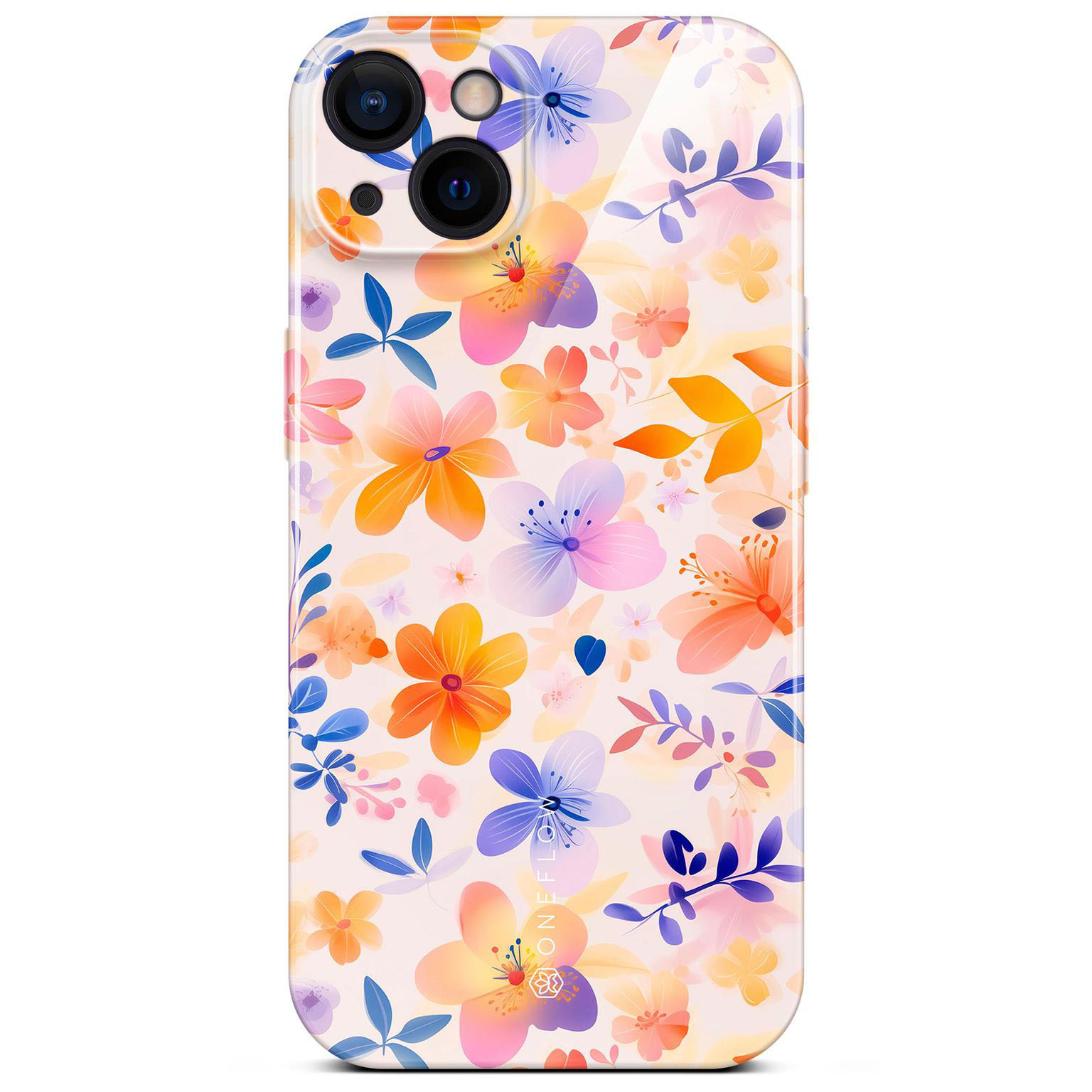 ONEFLOW Flower Cover iPhone 13 Blumen Muster Hülle mit Blumen Design – Floral Euphoria ONEFLOW Flower Cover iPhone 13 Blumen Muster Hülle mit Blumen Design – Floral Euphoria