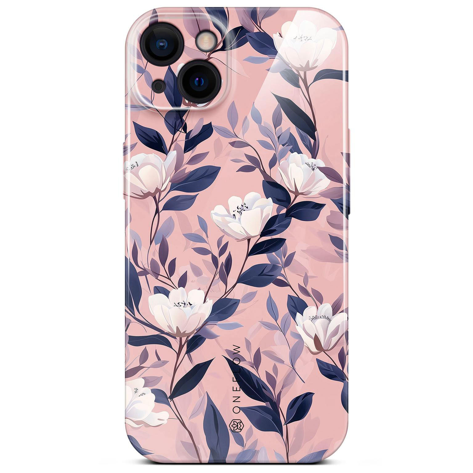 ONEFLOW Flower Cover iPhone 13 Blumen Muster Hülle mit Blumen Design – Sunset Bloom ONEFLOW Flower Cover iPhone 13 Blumen Muster Hülle mit Blumen Design – Sunset Bloom
