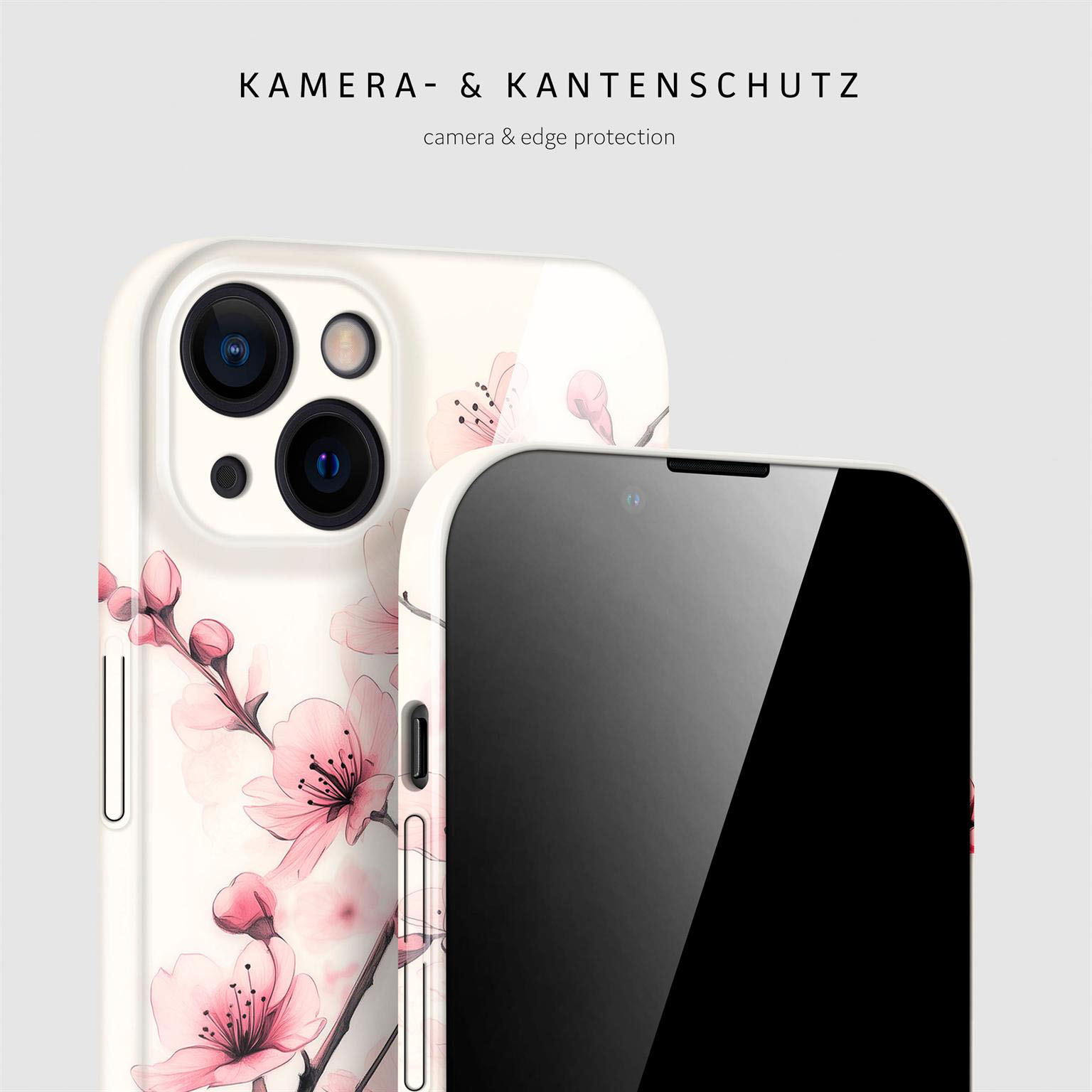 ONEFLOW Flower Cover iPhone 13 Hülle mit Blumen Design – Weiteres Produktbild 2 ONEFLOW Flower Cover iPhone 13 Hülle mit Blumen Design – Weiteres Produktbild 2