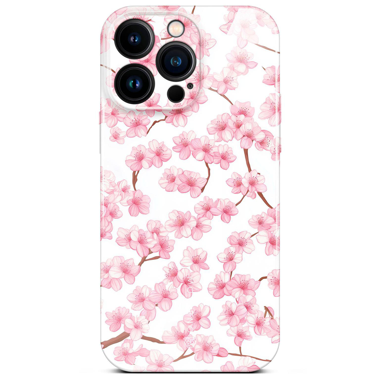 ONEFLOW Flower Cover iPhone 14 Pro Max Blumen Muster Hülle mit Blumen Design – Sakura Breeze ONEFLOW Flower Cover iPhone 14 Pro Max Blumen Muster Hülle mit Blumen Design – Sakura Breeze