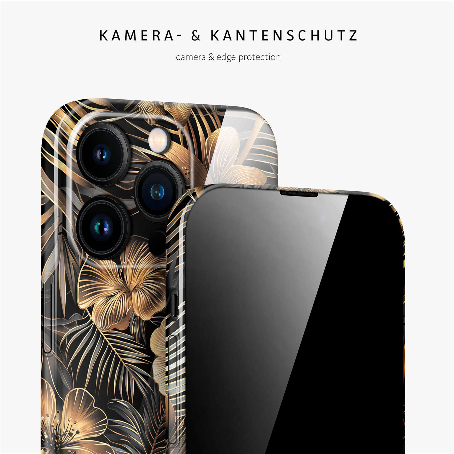 ONEFLOW Flower Cover iPhone 14 Pro Hülle mit Blumen Design – Weiteres Produktbild 2