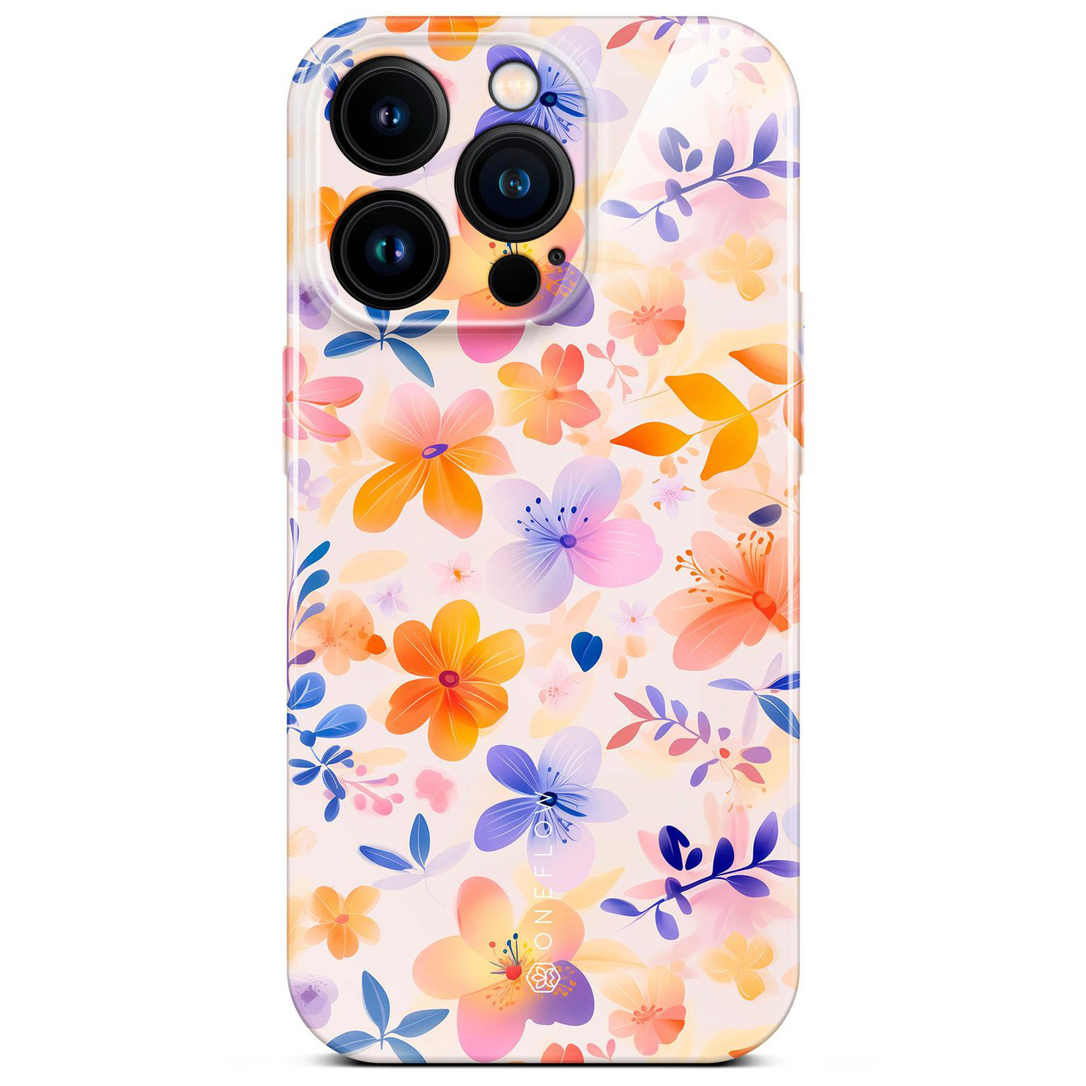 ONEFLOW Flower Cover iPhone 14 Pro Blumen Muster Hülle mit Blumen Design – Floral Euphoria ONEFLOW Flower Cover iPhone 14 Pro Blumen Muster Hülle mit Blumen Design – Floral Euphoria