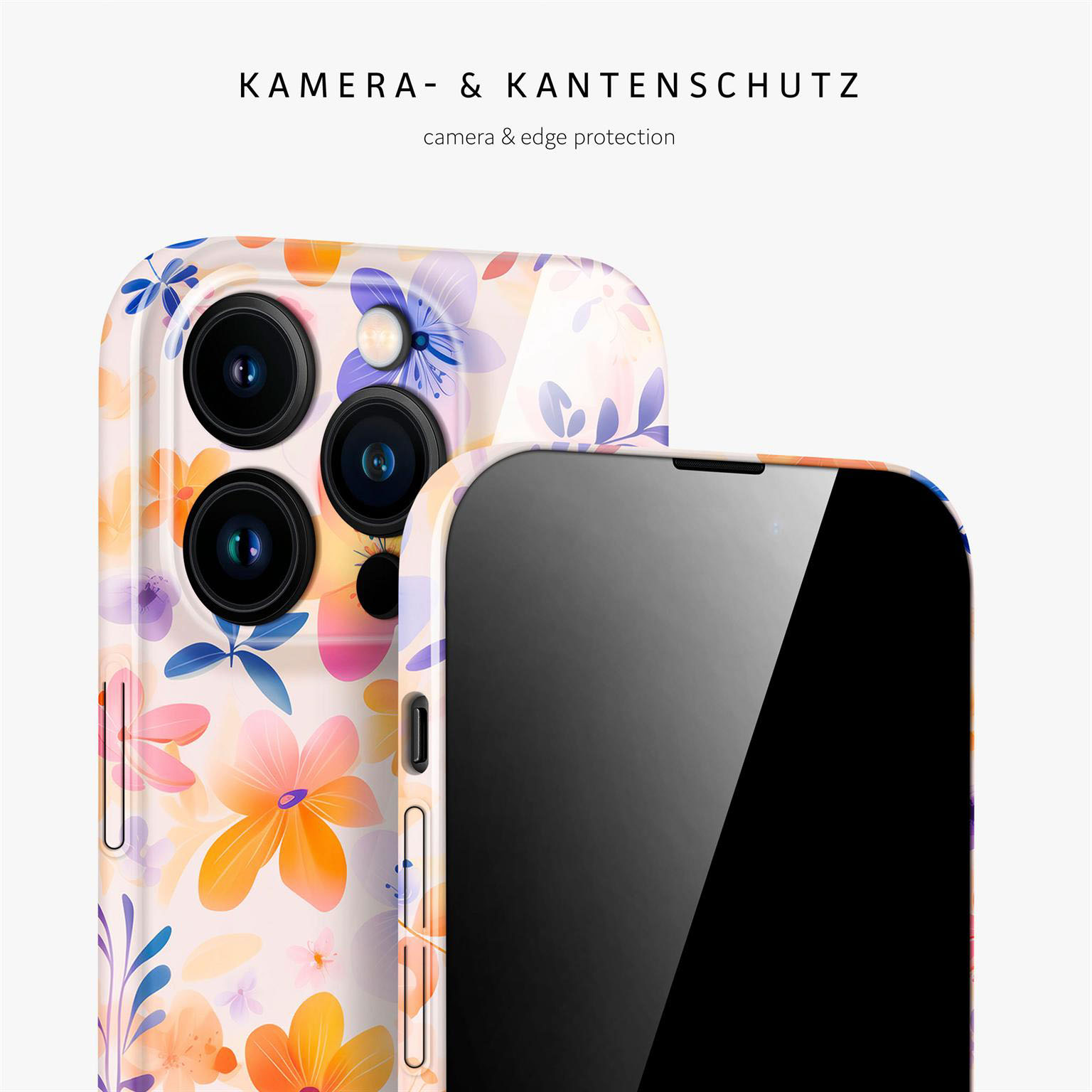 ONEFLOW Flower Cover iPhone 14 Pro Hülle mit Blumen Design – Weiteres Produktbild 2 ONEFLOW Flower Cover iPhone 14 Pro Hülle mit Blumen Design – Weiteres Produktbild 2