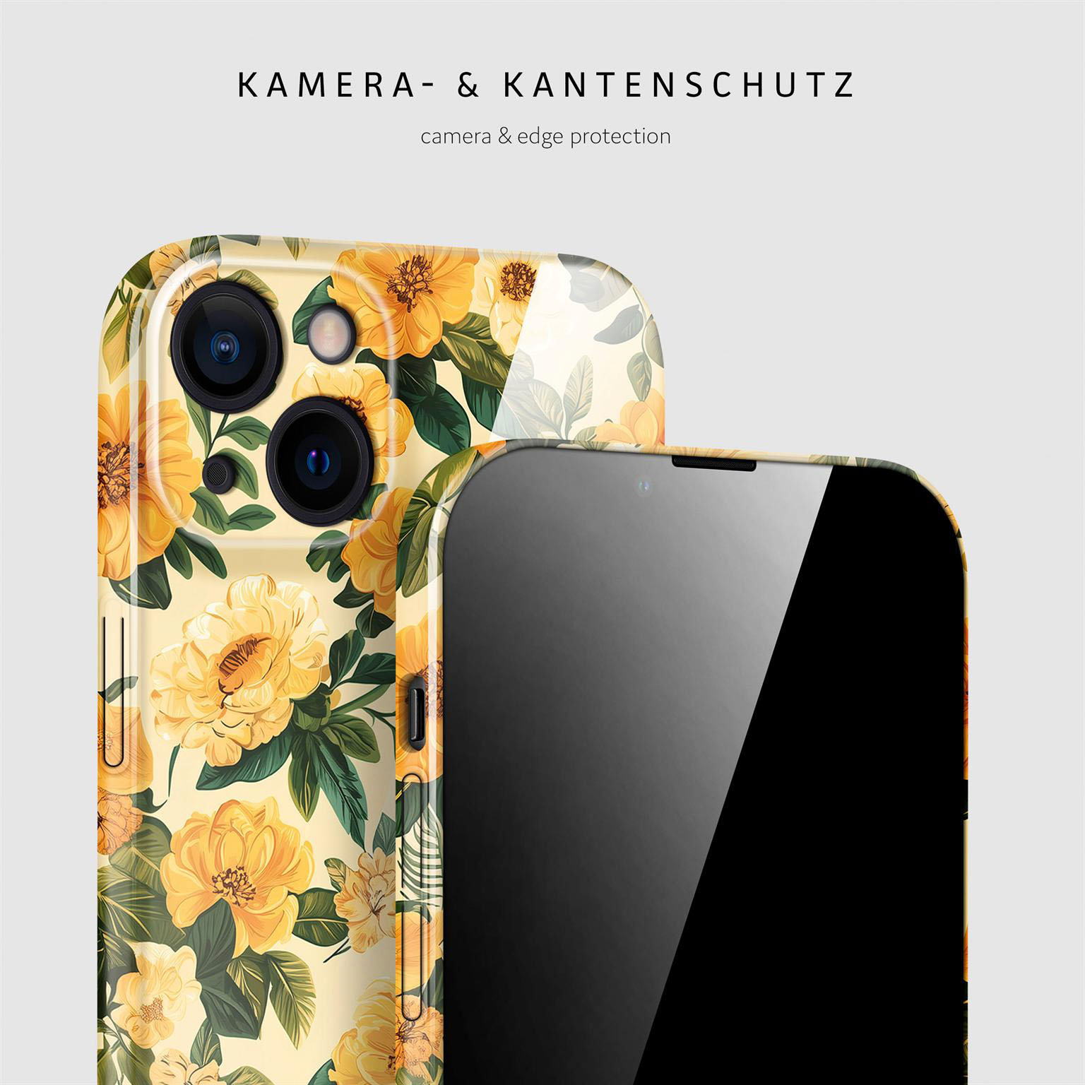 ONEFLOW Flower Cover iPhone 14 Hülle mit Blumen Design – Weiteres Produktbild 2 ONEFLOW Flower Cover iPhone 14 Hülle mit Blumen Design – Weiteres Produktbild 2