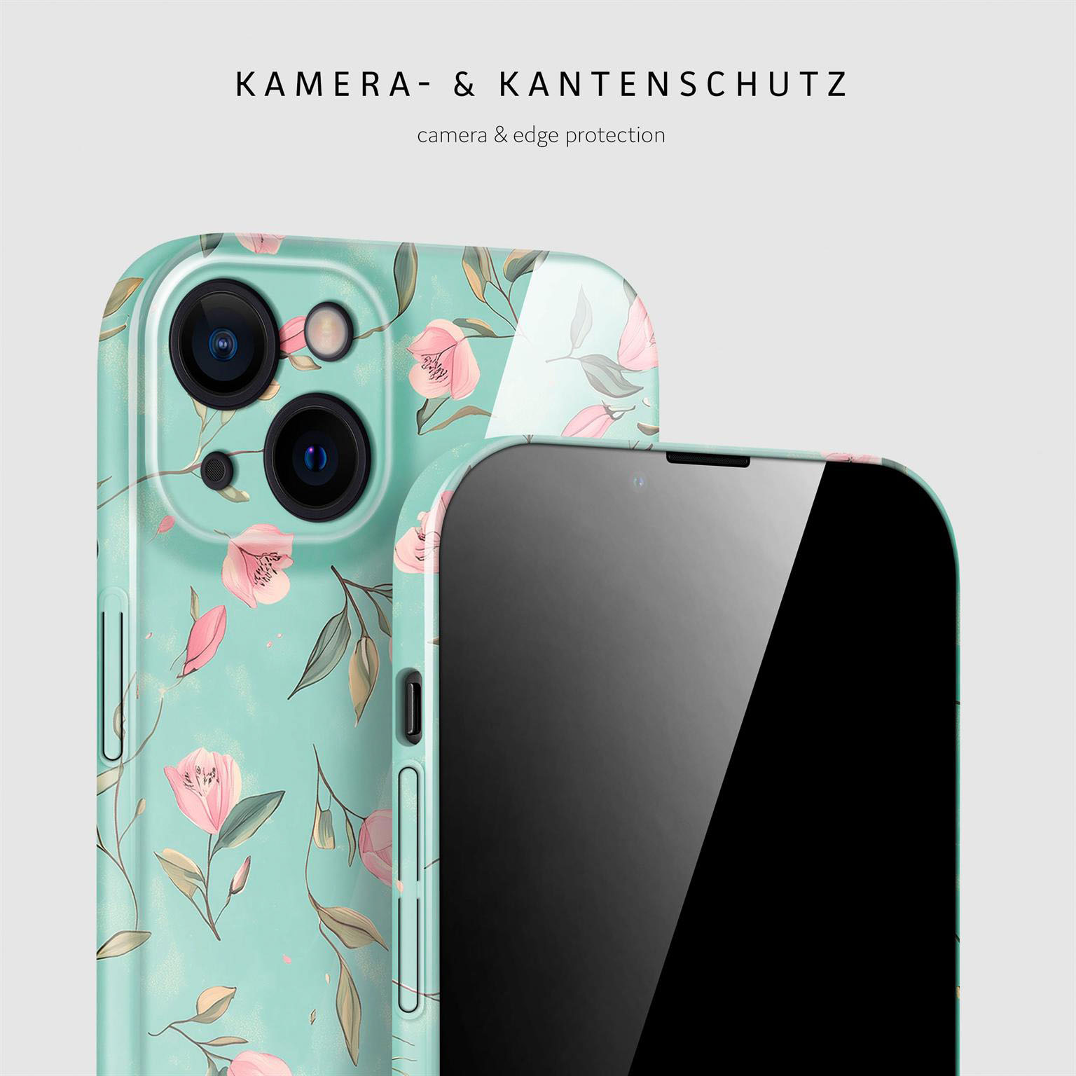 ONEFLOW Flower Cover iPhone 14 Hülle mit Blumen Design – Weiteres Produktbild 2 ONEFLOW Flower Cover iPhone 14 Hülle mit Blumen Design – Weiteres Produktbild 2