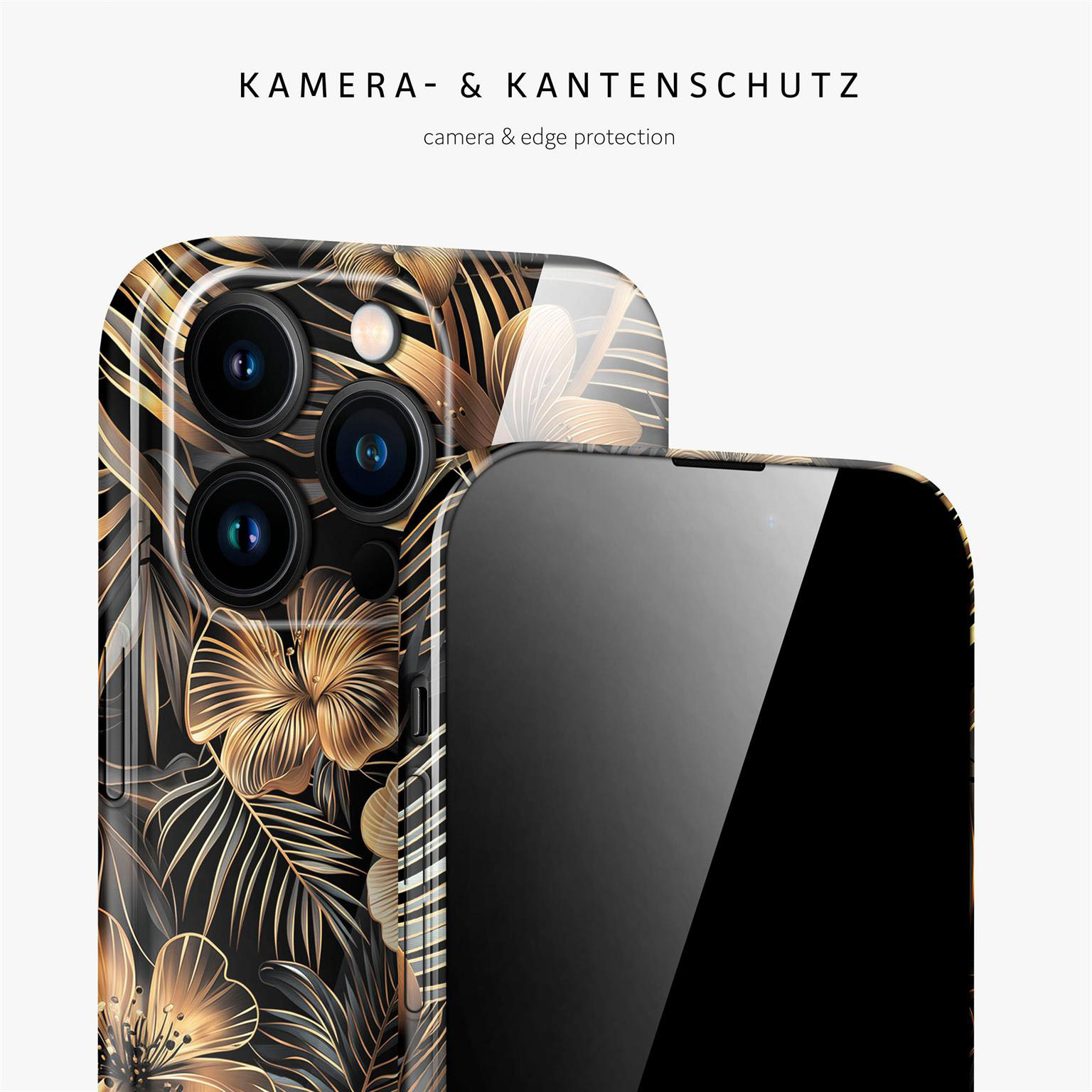 ONEFLOW Flower Cover iPhone 15 Pro Max Hülle mit Blumen Design – Weiteres Produktbild 2 ONEFLOW Flower Cover iPhone 15 Pro Max Hülle mit Blumen Design – Weiteres Produktbild 2