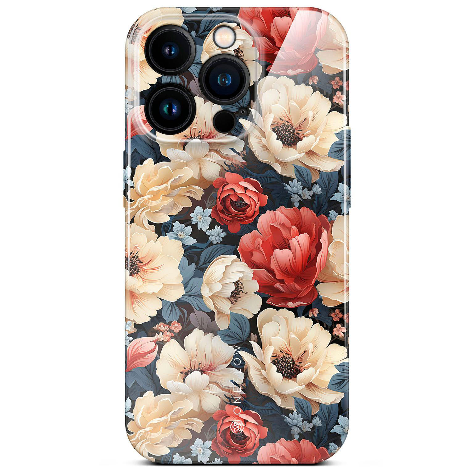 ONEFLOW Flower Cover iPhone 15 Pro Blumen Muster Hülle mit Blumen Design – Mystic Flora ONEFLOW Flower Cover iPhone 15 Pro Blumen Muster Hülle mit Blumen Design – Mystic Flora