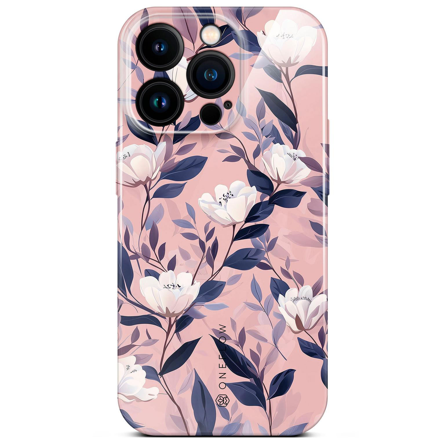 ONEFLOW Flower Cover iPhone 15 Pro Blumen Muster Hülle mit Blumen Design – Sunset Bloom ONEFLOW Flower Cover iPhone 15 Pro Blumen Muster Hülle mit Blumen Design – Sunset Bloom