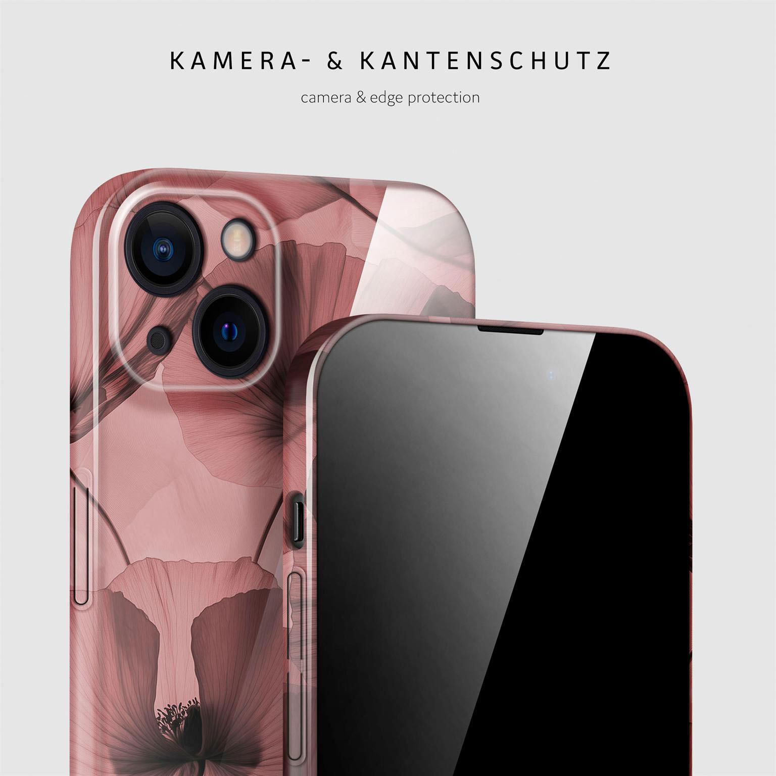 ONEFLOW Flower Cover iPhone 15 Hülle mit Blumen Design – Weiteres Produktbild 2