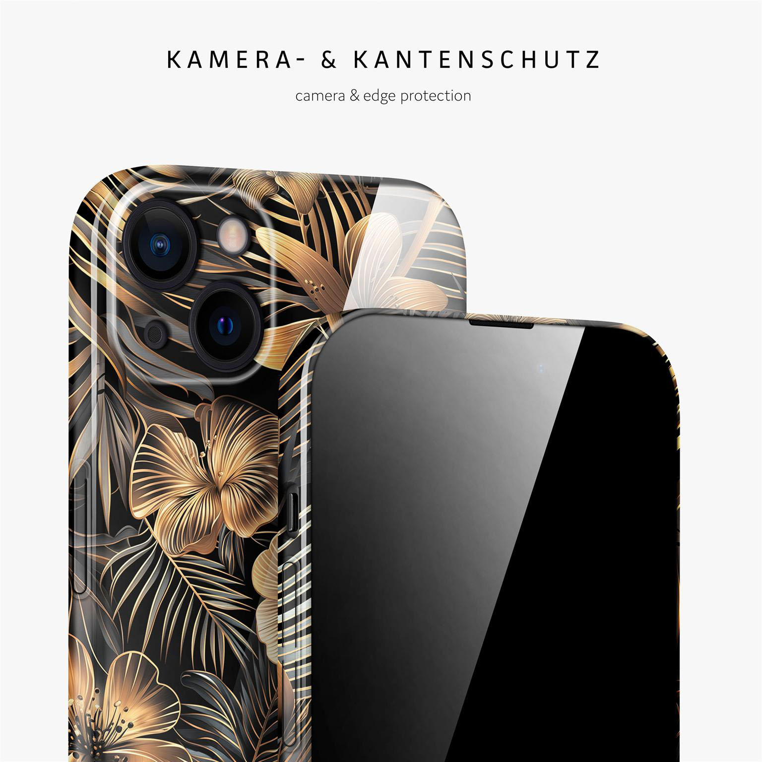 ONEFLOW Flower Cover iPhone 15 Hülle mit Blumen Design – Weiteres Produktbild 2 ONEFLOW Flower Cover iPhone 15 Hülle mit Blumen Design – Weiteres Produktbild 2