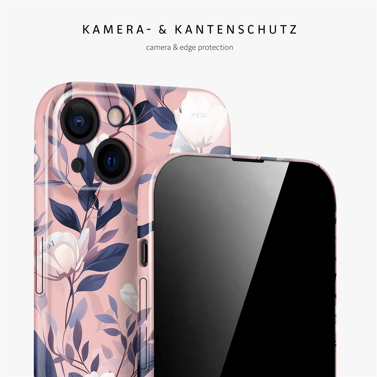 ONEFLOW Flower Cover iPhone 15 Hülle mit Blumen Design – Weiteres Produktbild 2 ONEFLOW Flower Cover iPhone 15 Hülle mit Blumen Design – Weiteres Produktbild 2