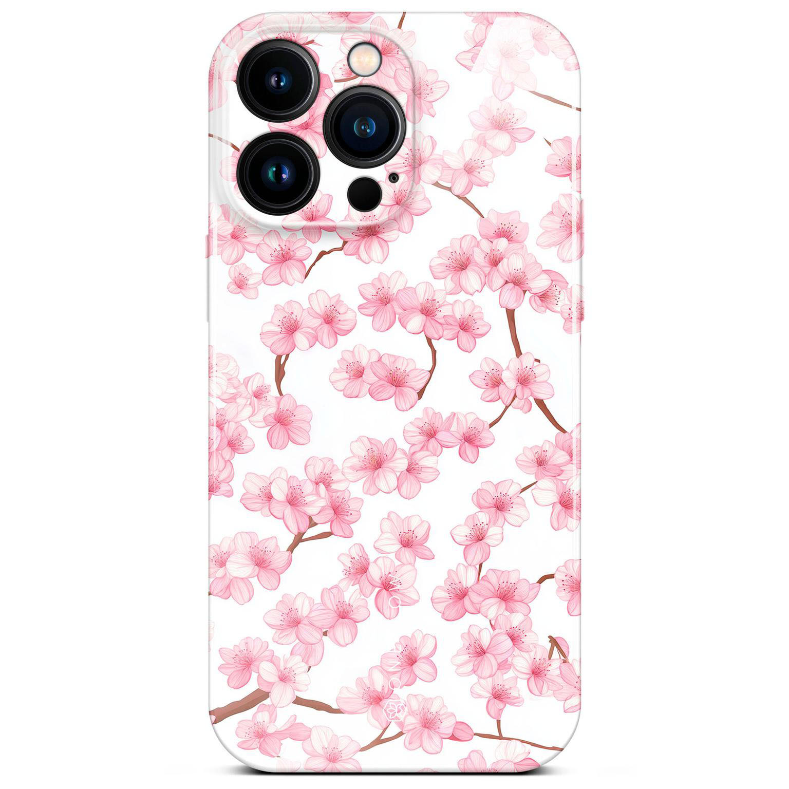 ONEFLOW Flower Cover iPhone 16 Pro Max Blumen Muster Hülle mit Blumen Design – Sakura Breeze ONEFLOW Flower Cover iPhone 16 Pro Max Blumen Muster Hülle mit Blumen Design – Sakura Breeze