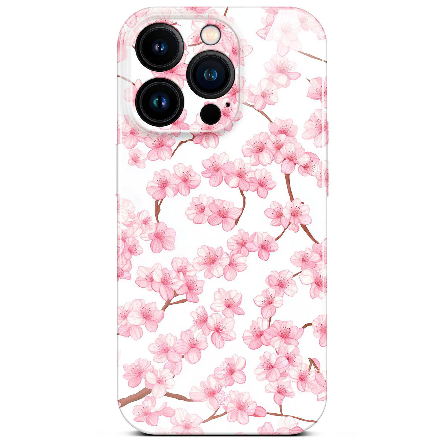 ONEFLOW Flower Cover iPhone 16 Pro Blumen Muster Hülle mit Blumen Design – Sakura Breeze ONEFLOW Flower Cover iPhone 16 Pro Blumen Muster Hülle mit Blumen Design – Sakura Breeze