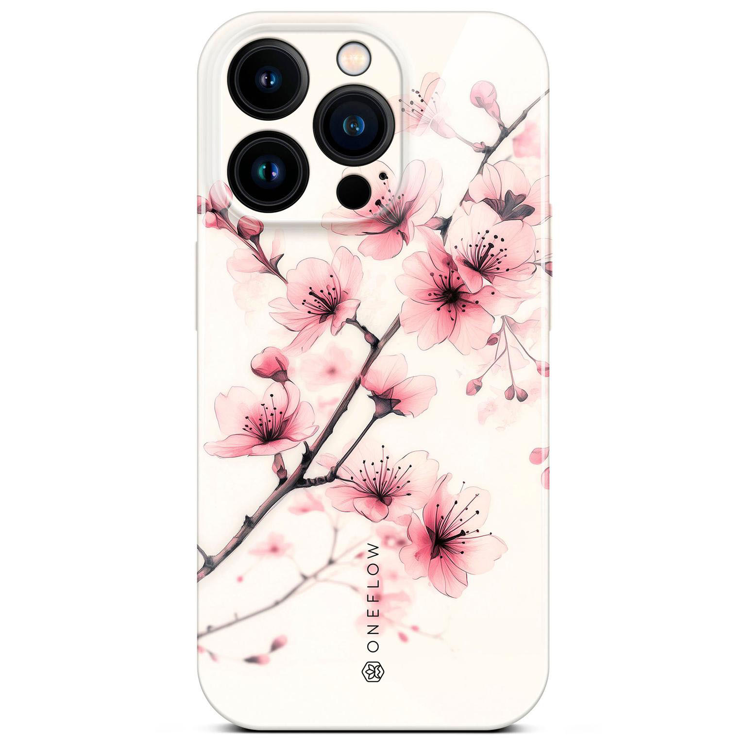 ONEFLOW Flower Cover iPhone 16 Pro Blumen Muster Hülle mit Blumen Design – Spring Serenity ONEFLOW Flower Cover iPhone 16 Pro Blumen Muster Hülle mit Blumen Design – Spring Serenity