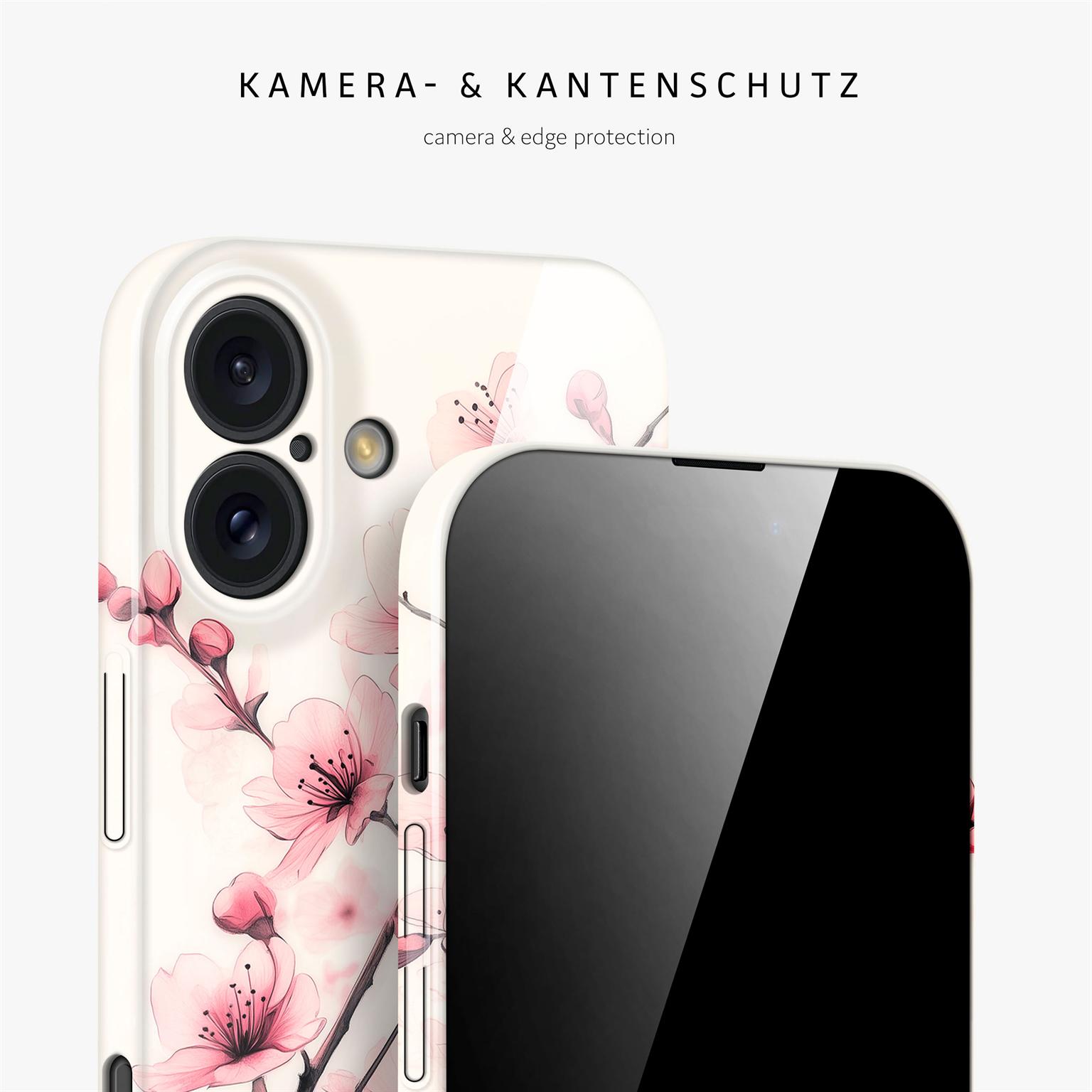 ONEFLOW Flower Cover iPhone 16 Hülle mit Blumen Design – Weiteres Produktbild 2 ONEFLOW Flower Cover iPhone 16 Hülle mit Blumen Design – Weiteres Produktbild 2