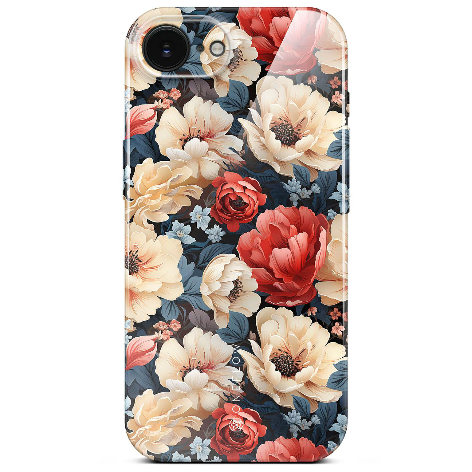 ONEFLOW Flower Cover iPhone 16e Blumen Muster Hülle mit Blumen Design – Mystic Flora ONEFLOW Flower Cover iPhone 16e Blumen Muster Hülle mit Blumen Design – Mystic Flora